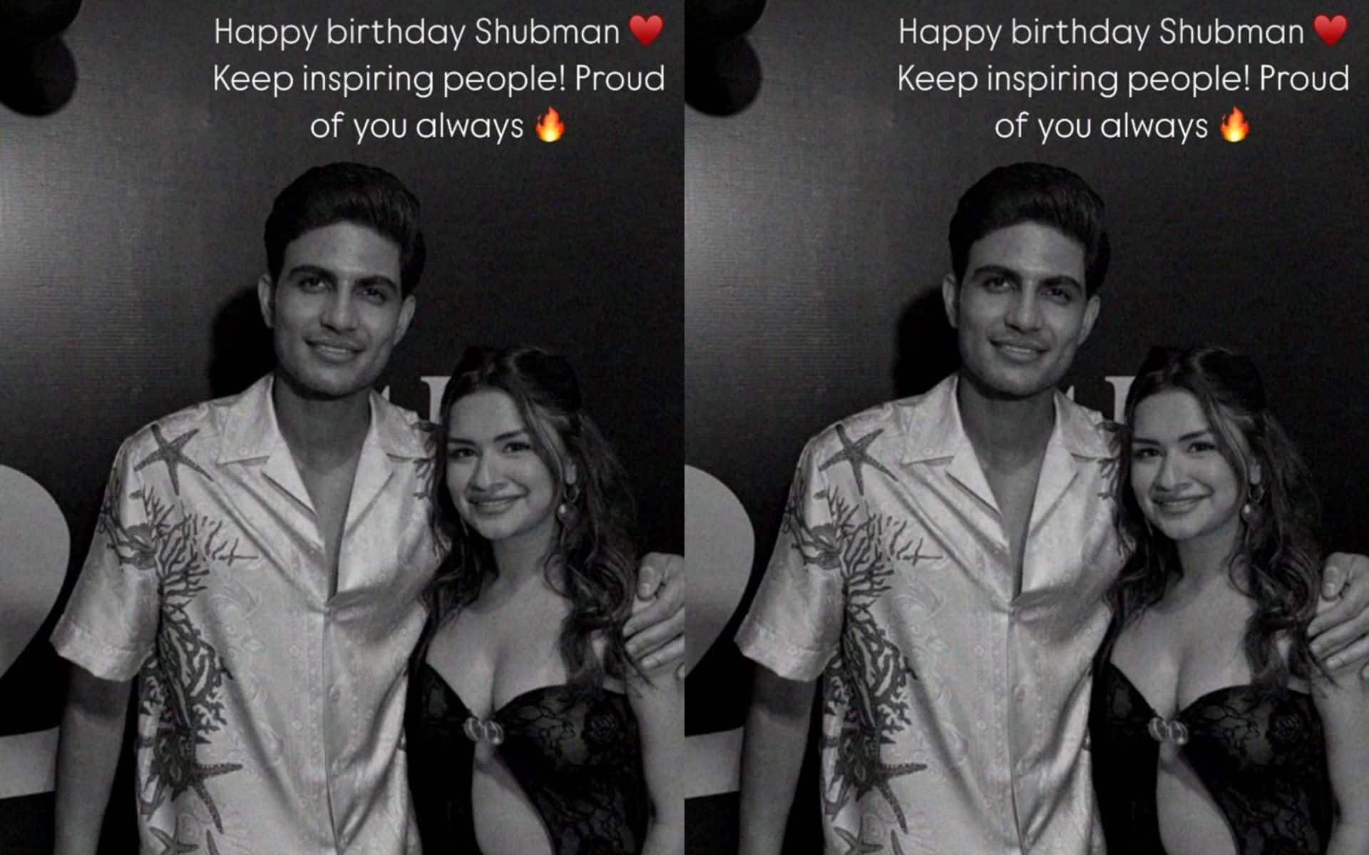 Is Shubman Gill Dating Avneet Kaur? Viral Birthday Picture Sparks Romance Rumours