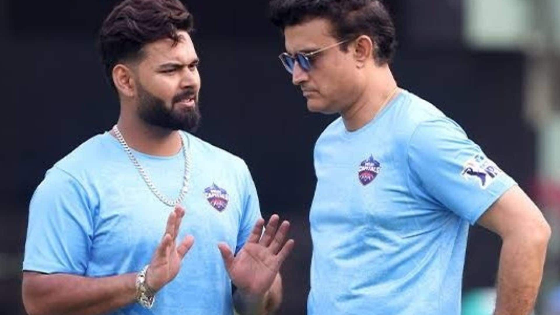 Sourav Ganguly lauded Pant for his Test performances [X]