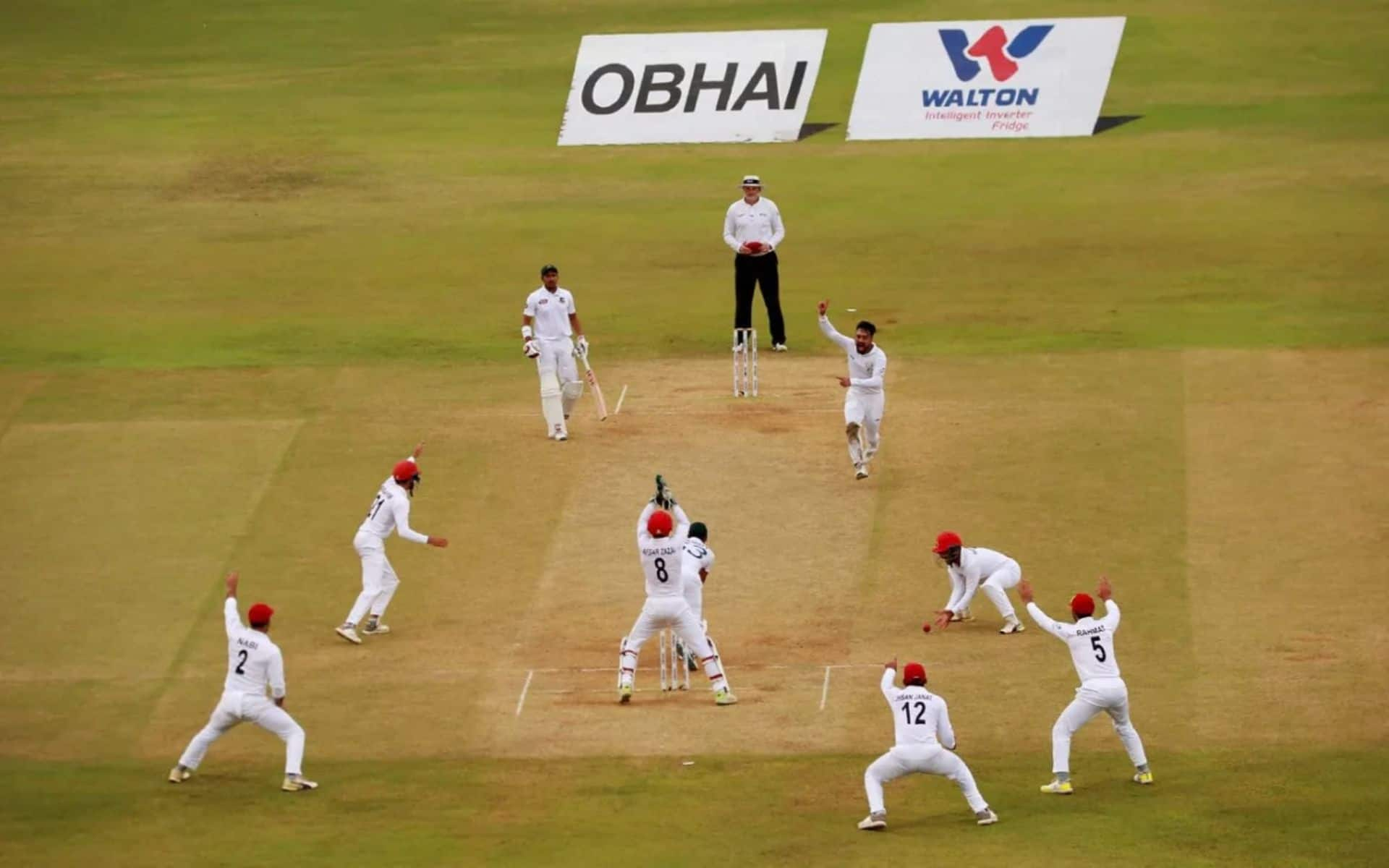 Afghanistan beat Bangladesh to claim maiden Test victory in 2019 (X.com)