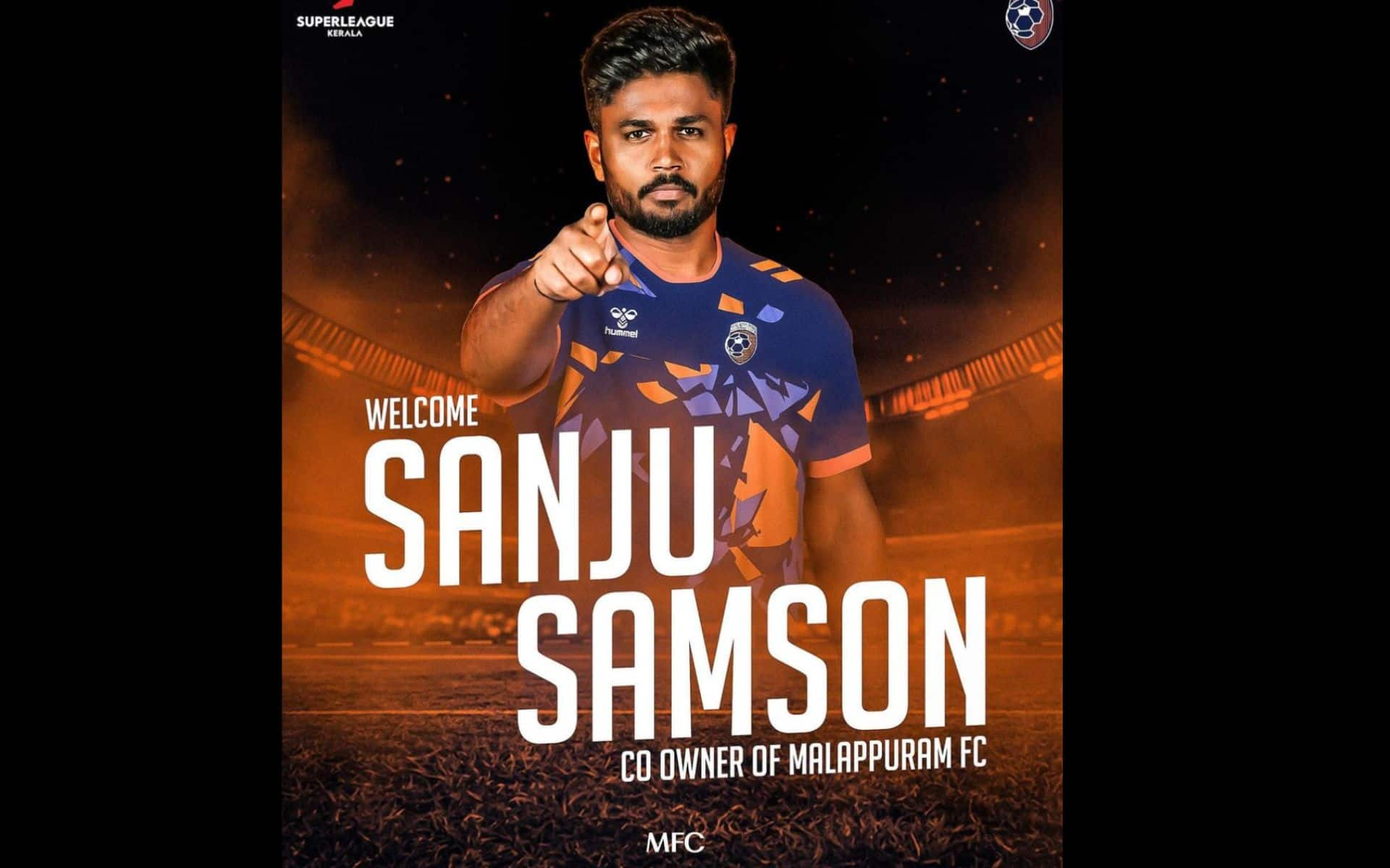 Sanju Samson buys stakes in Super League Kerala football club (X.com)