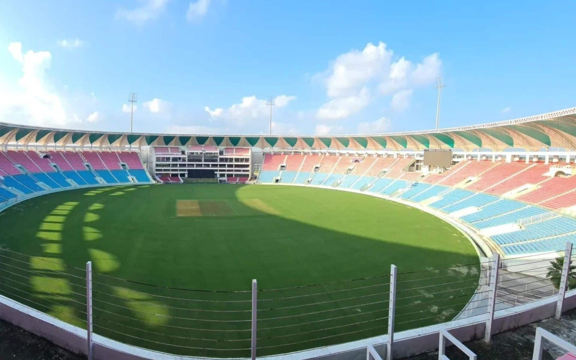 Ekana Stadium in Lucknow (X.com)