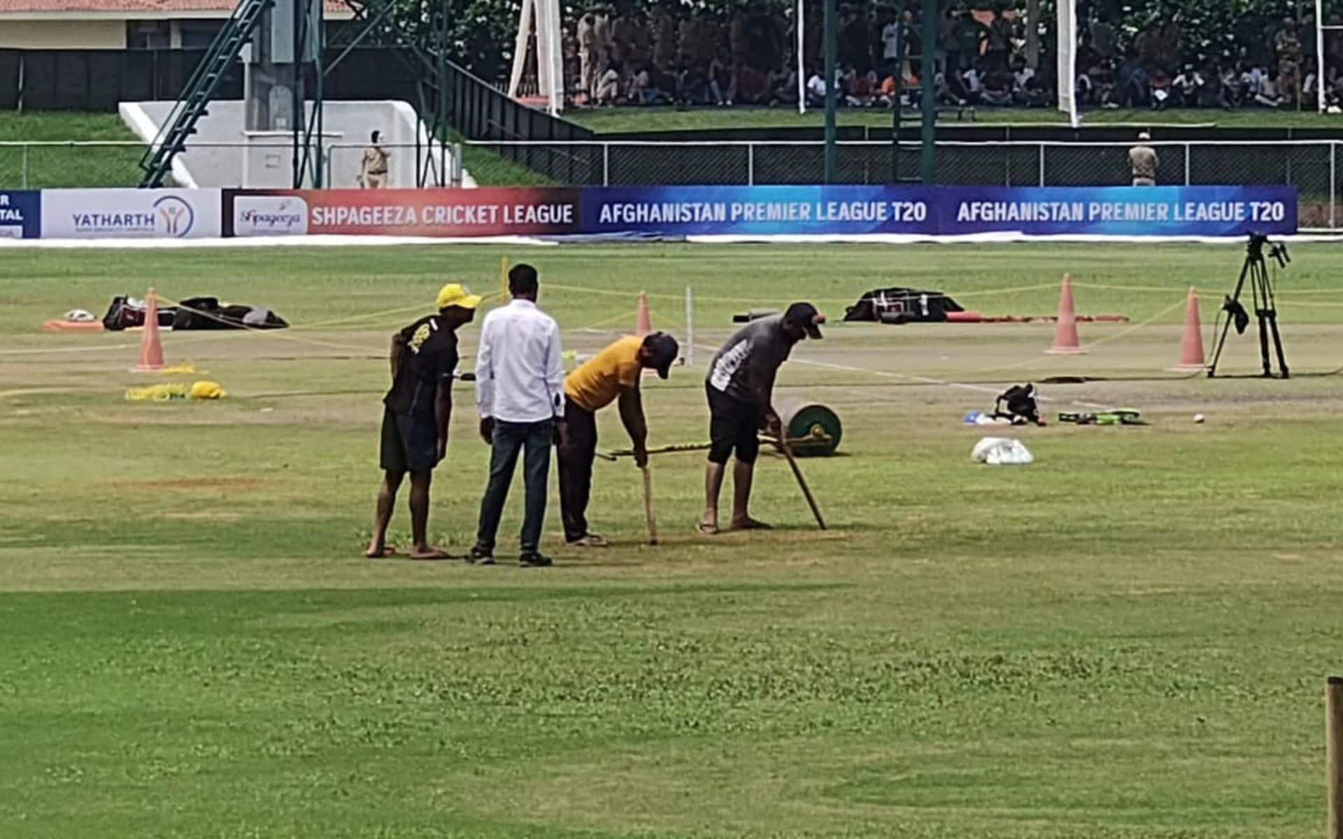 Day 2 toss delayed due to wet outfield (X)