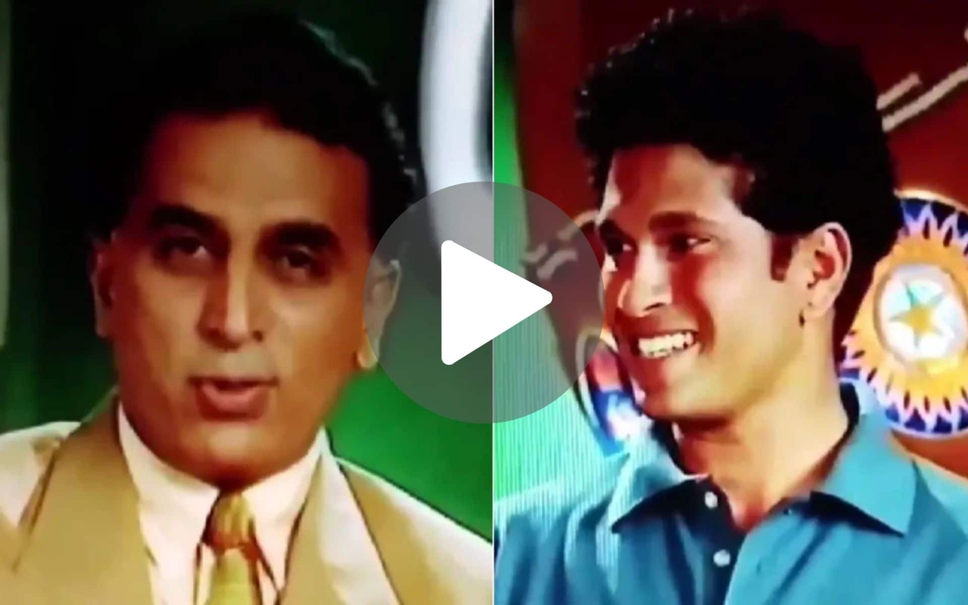 'I Will Strangle Him If...': When Sunil Gavaskar Gave A Stern Warning To Young Sachin Tendulkar