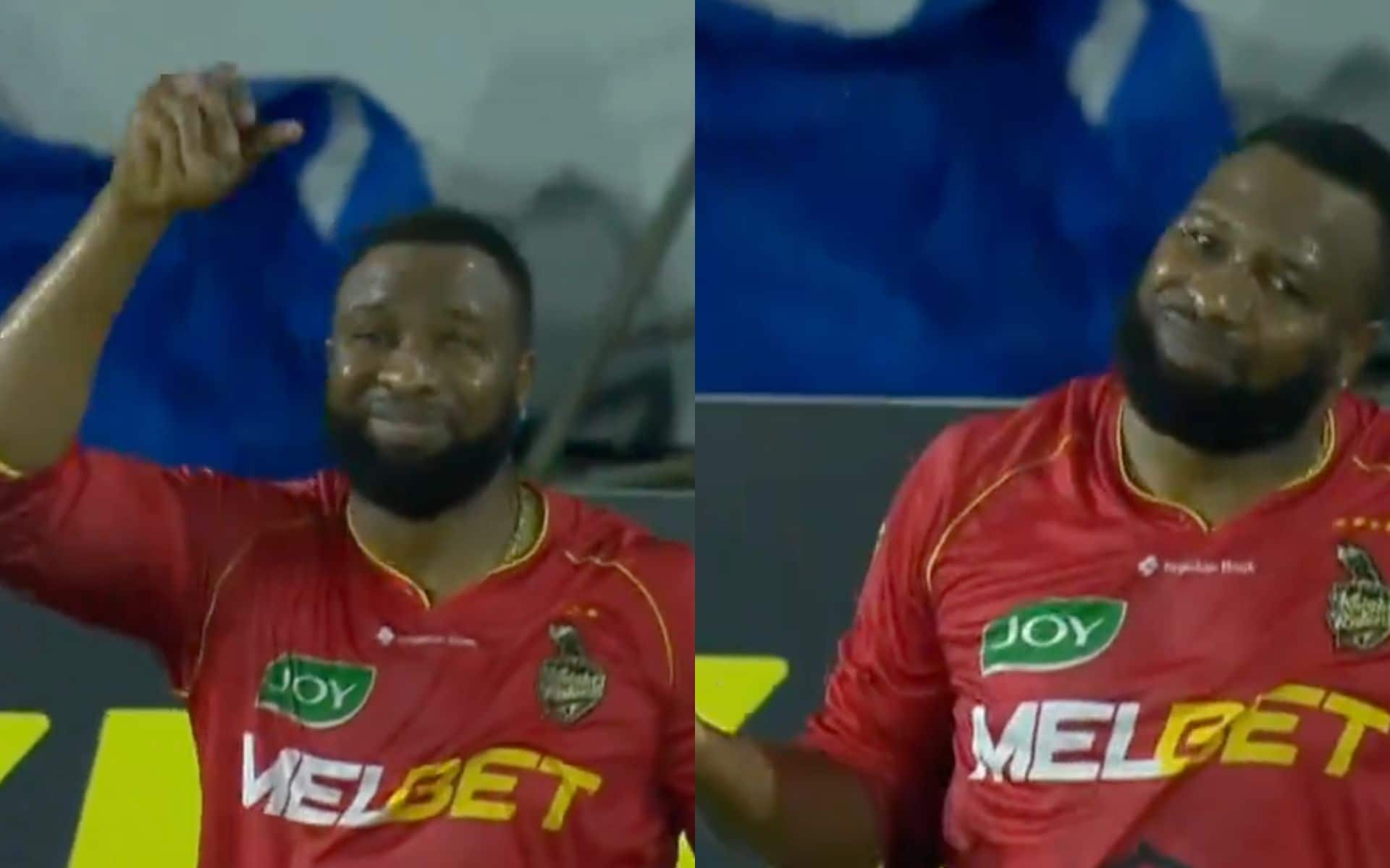 Kieron Pollard was frustrate with his bowler in CPL 2024 [X]