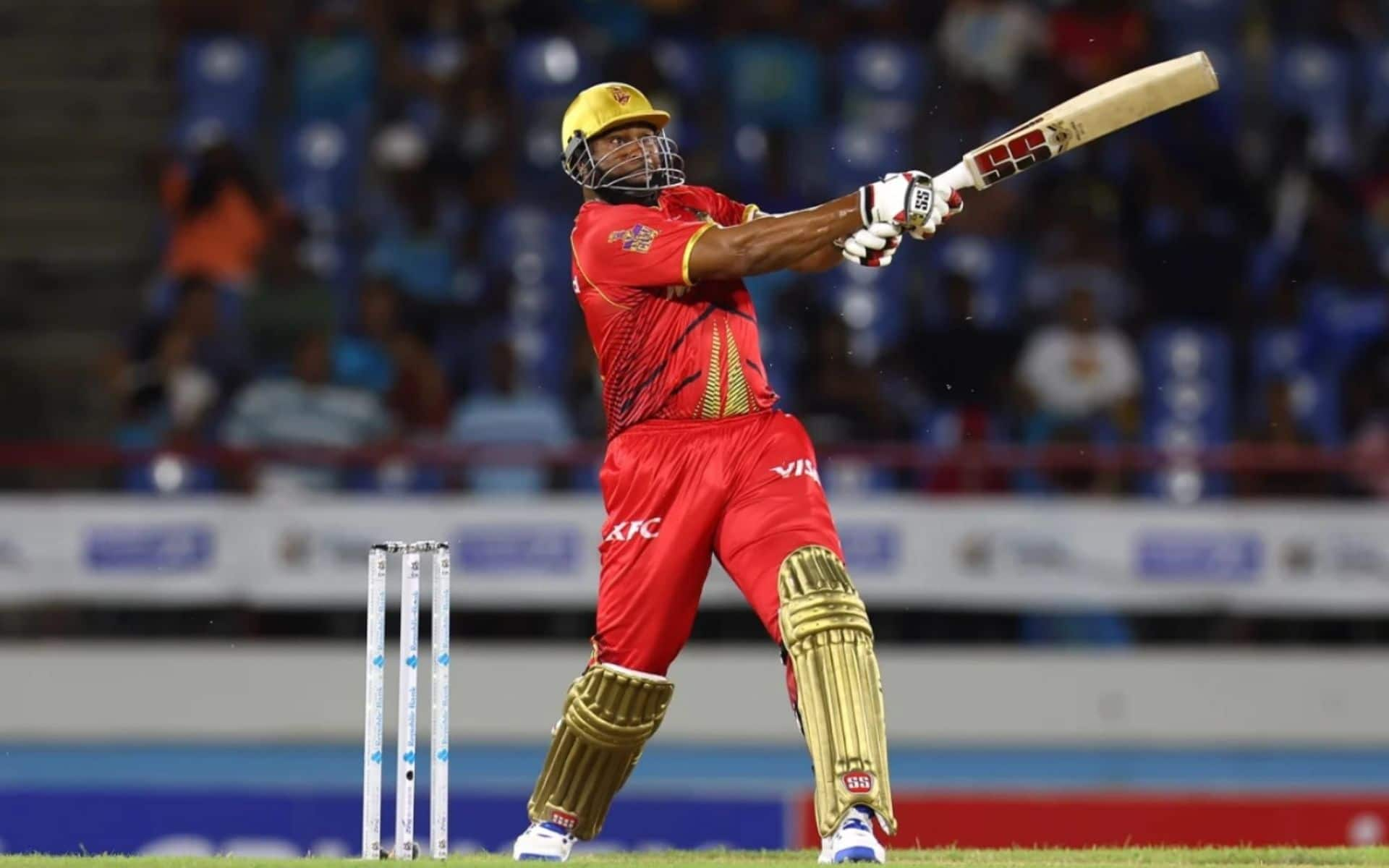 Kieron Pollard led TKR from the front against St Lucia Kings (x.com)