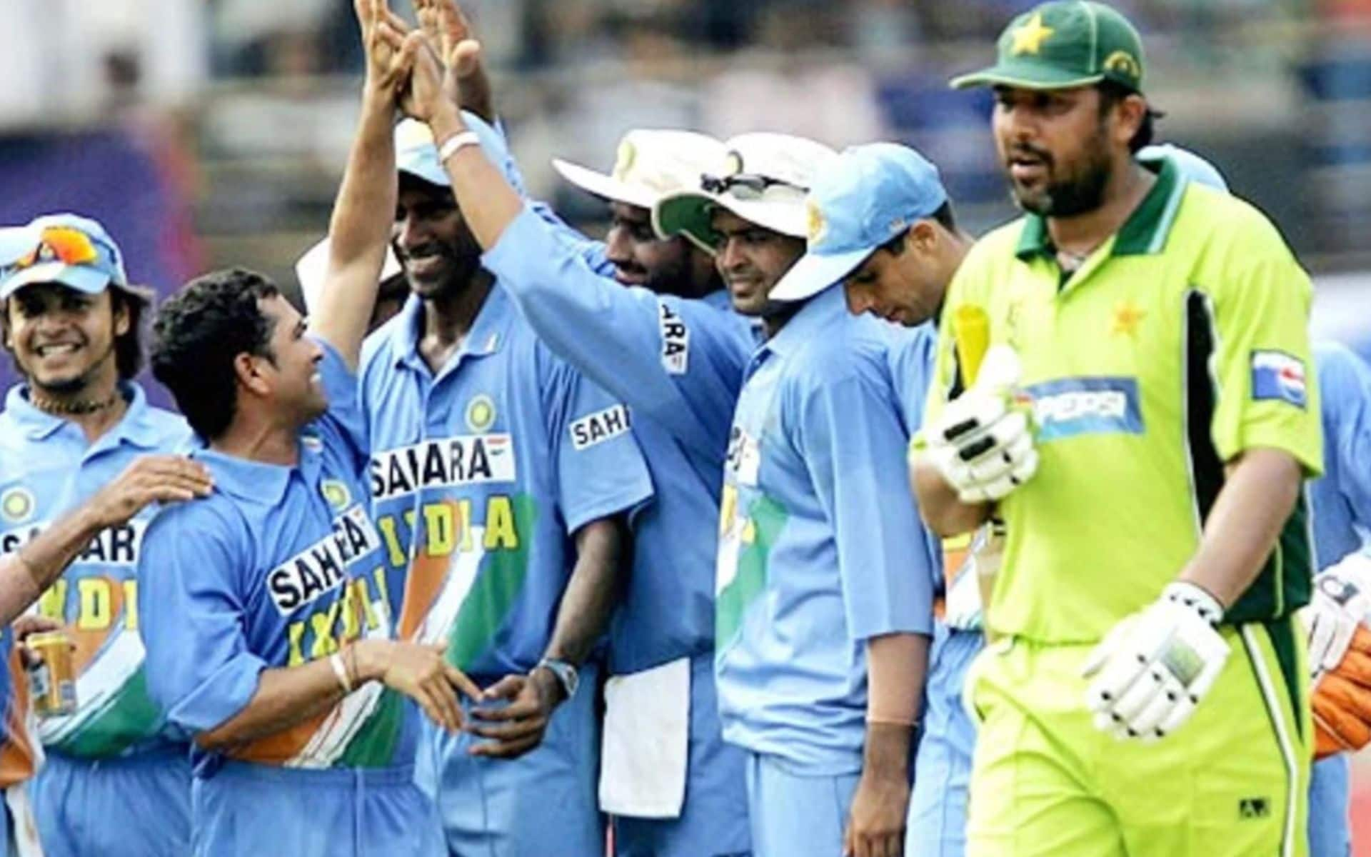 Win by 87 runs vs Pakistan, 2005 (x.com)