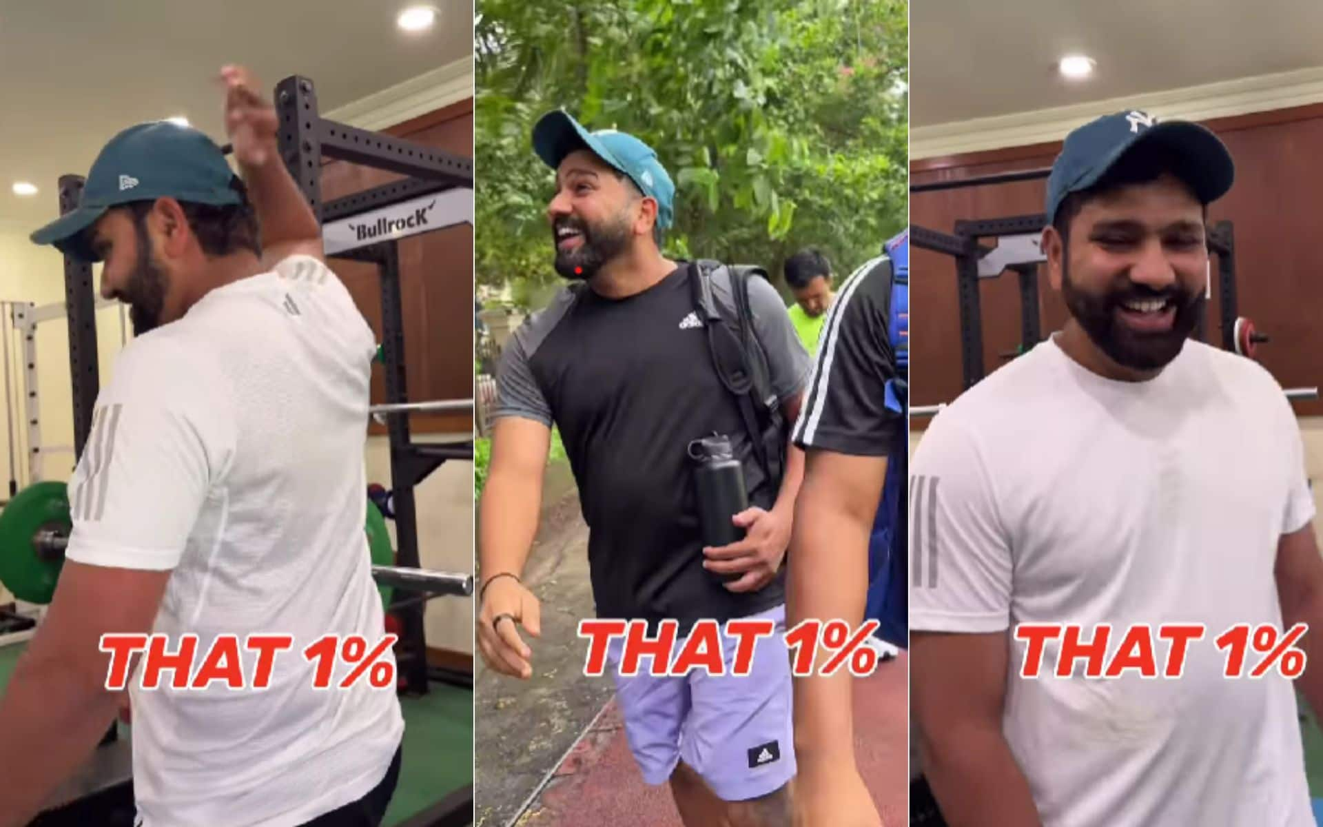 Rohit Sharma hopped onto latest Instagram trend with a fun reel (X)