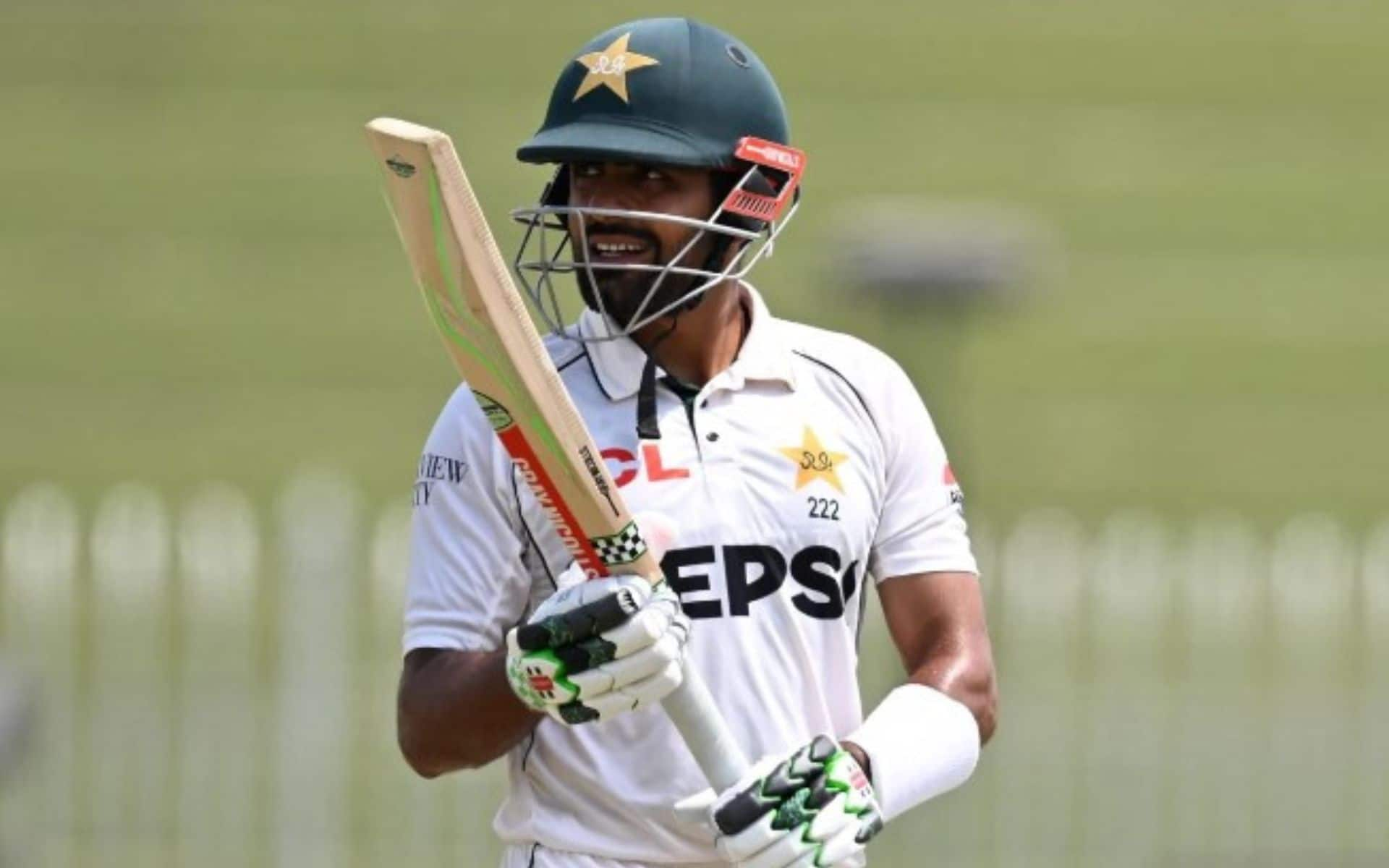 Babar Azam last scored a Test fifty in December 2022 (x.com)