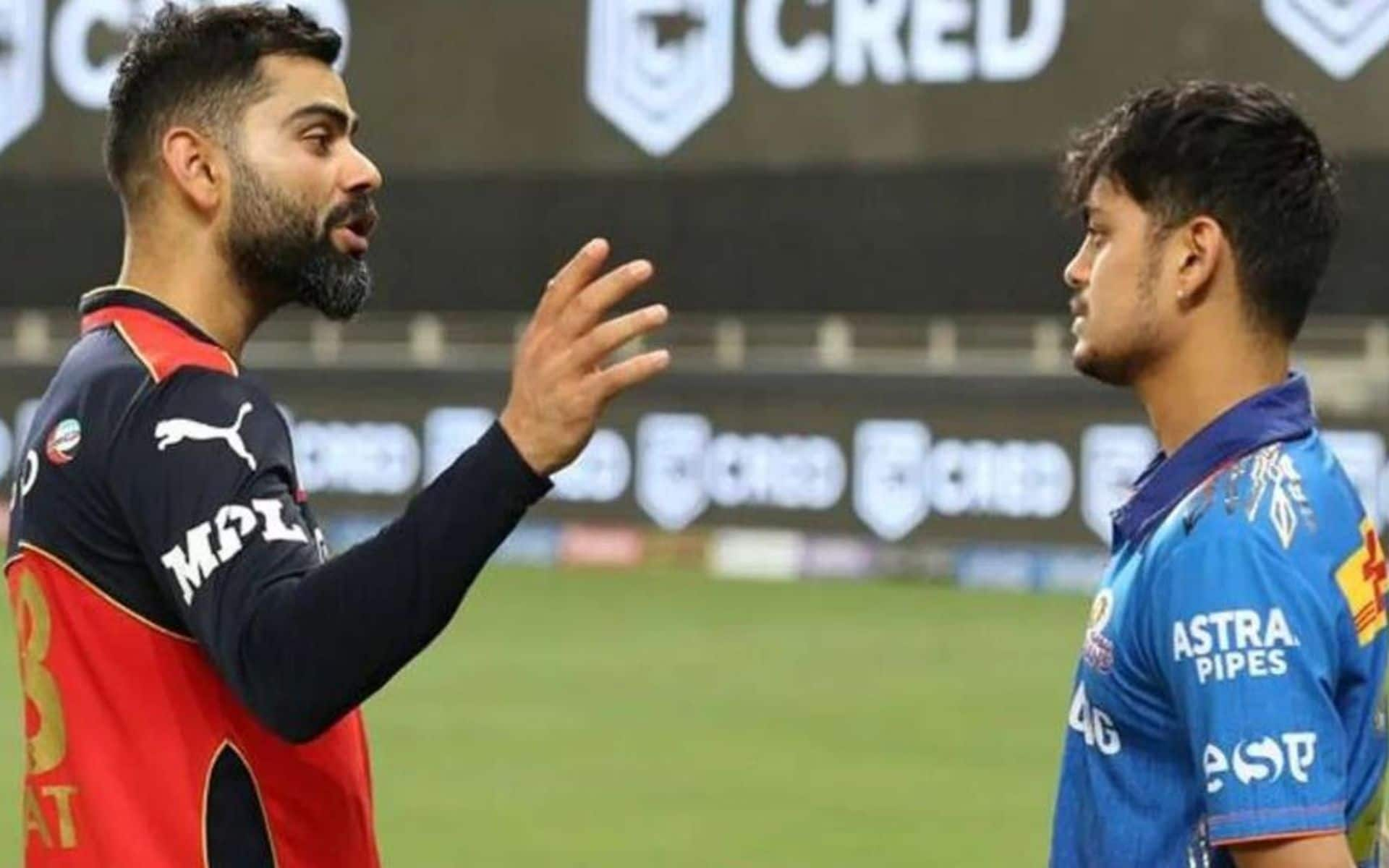 Virat Kohli and Ishan Kishan (X)