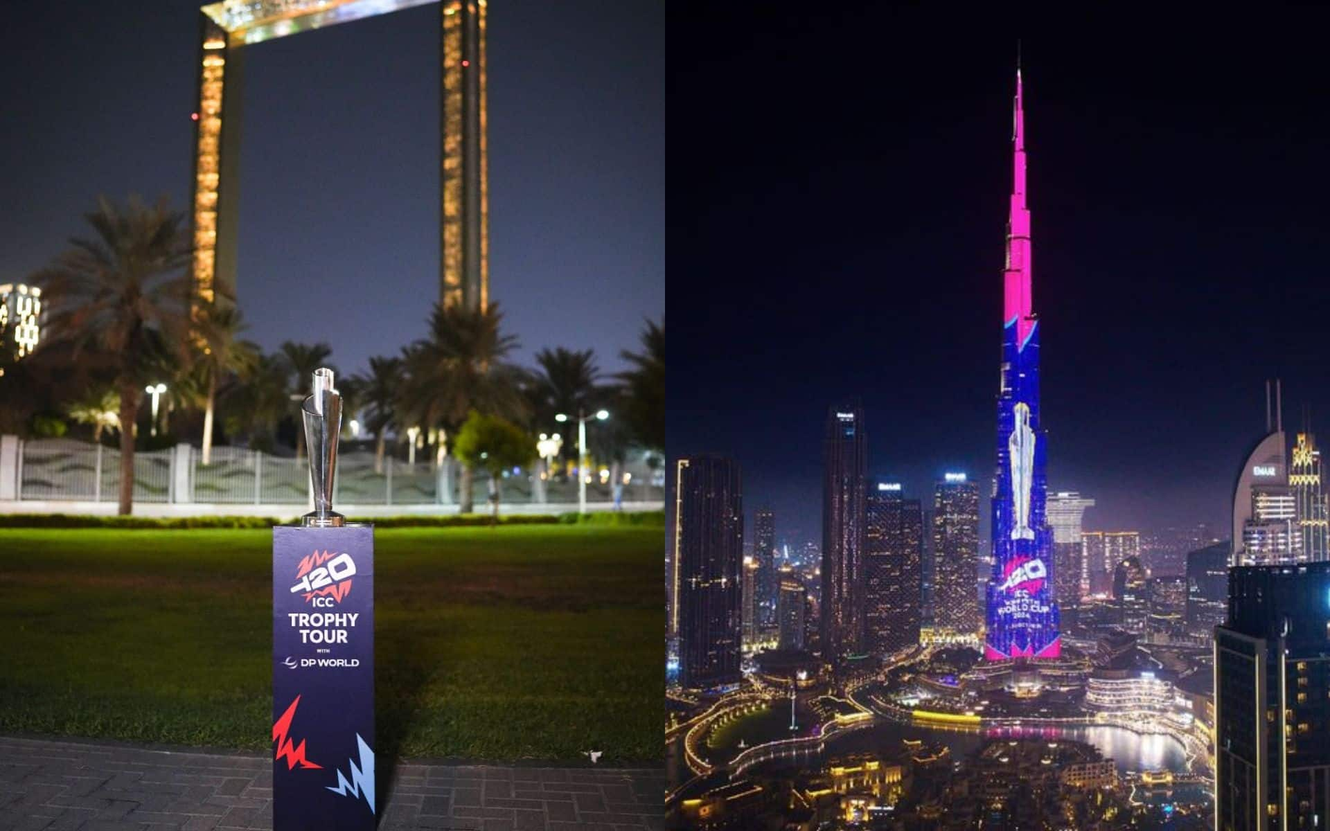 Burj Khalifa lights up for the Women’s T20 World Cup [X.com]