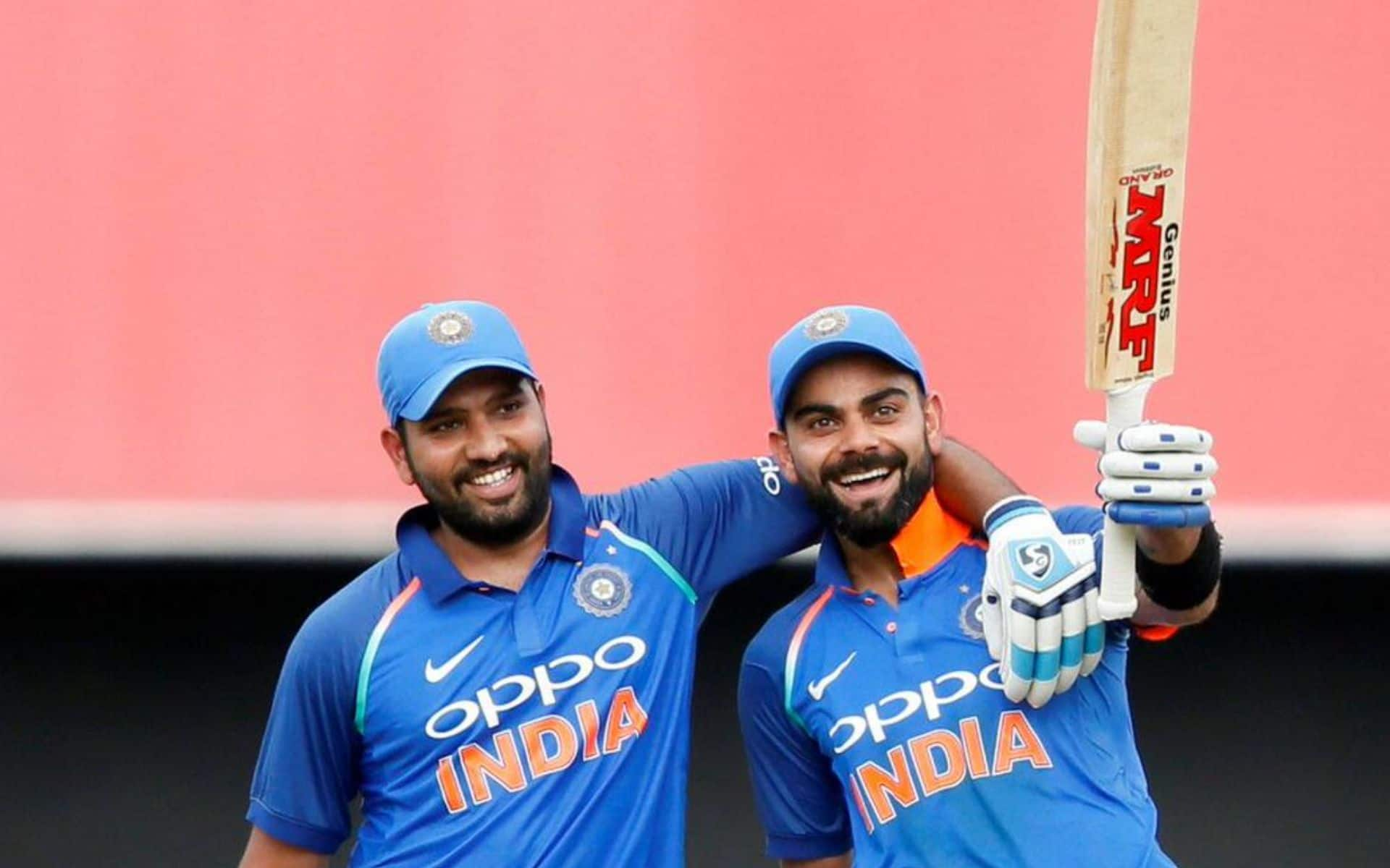 India star duo Rohit Sharma and Virat Kohli [X.com]