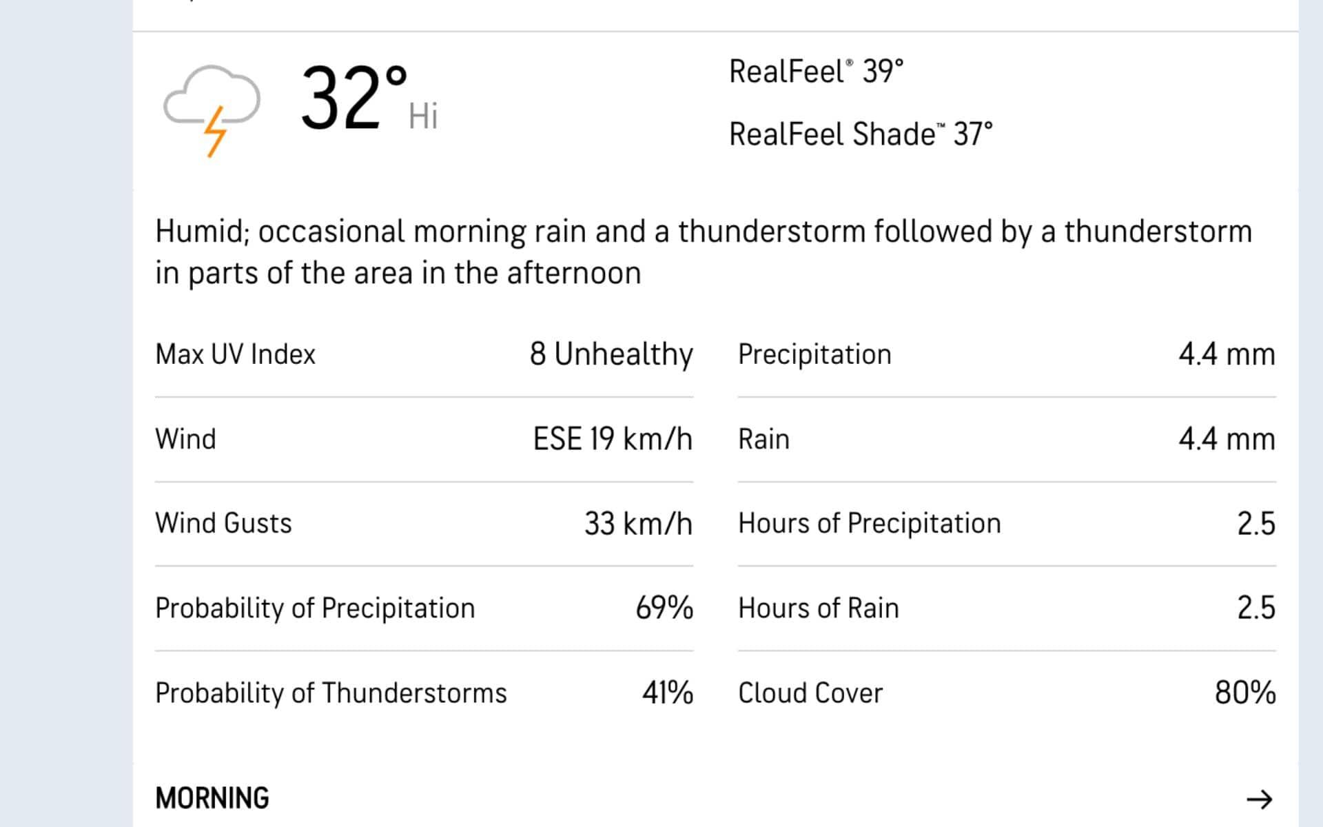 BR vs TKR: Weather Report (accuweather.com)
