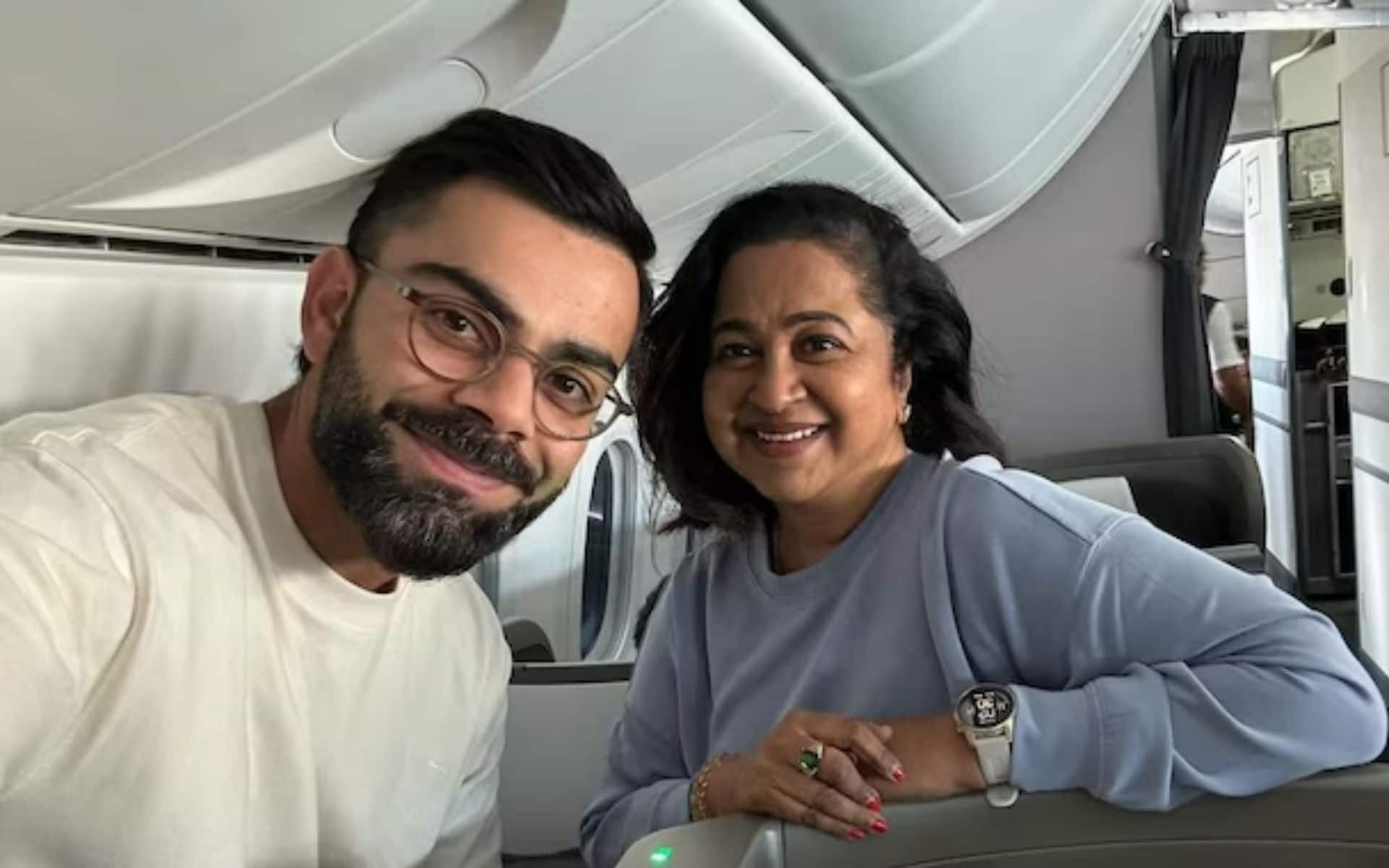 Virat Kohli meets Radhika Sarathkumar [X.com]