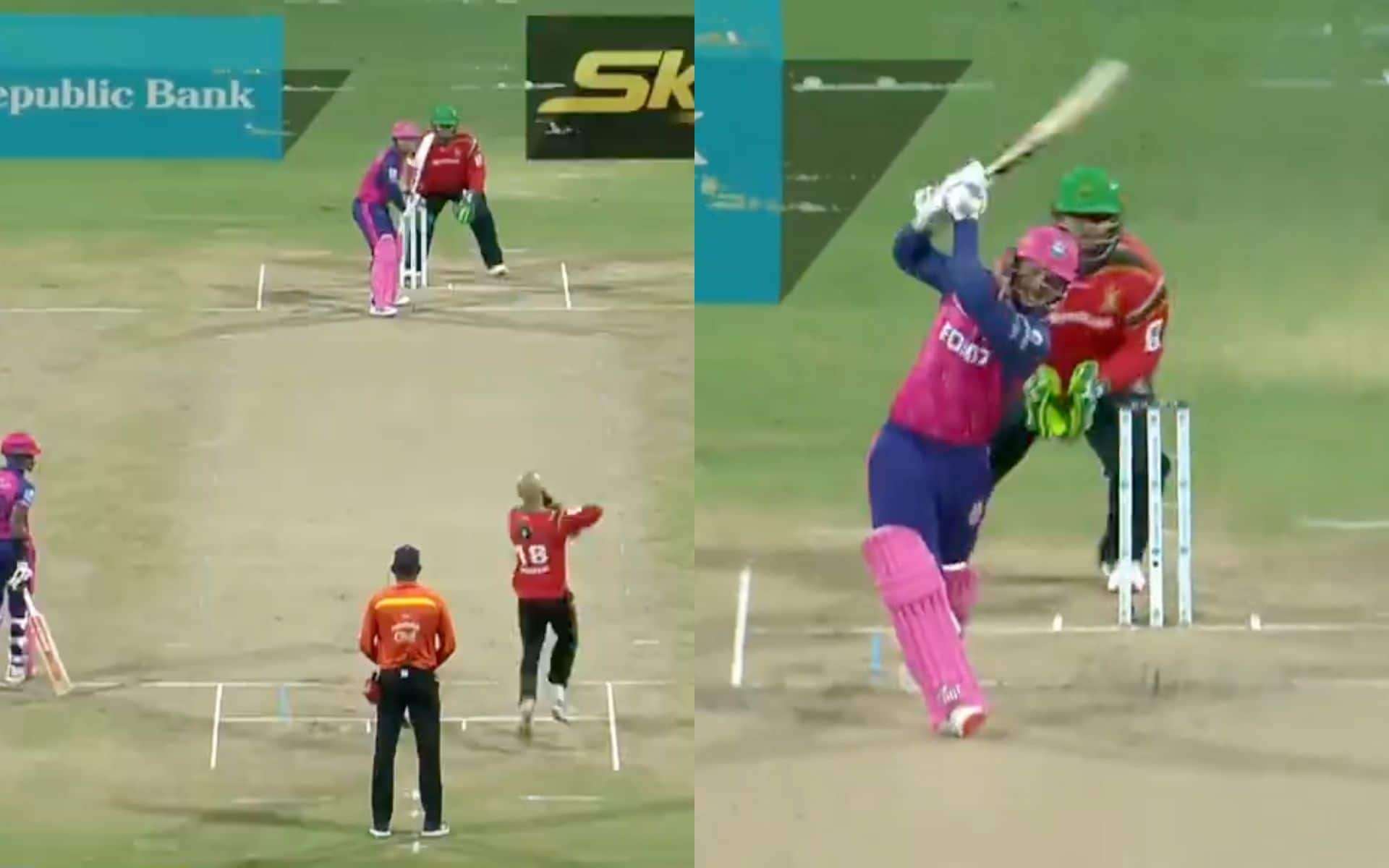 Quinton de Kock's explosive knock (X)