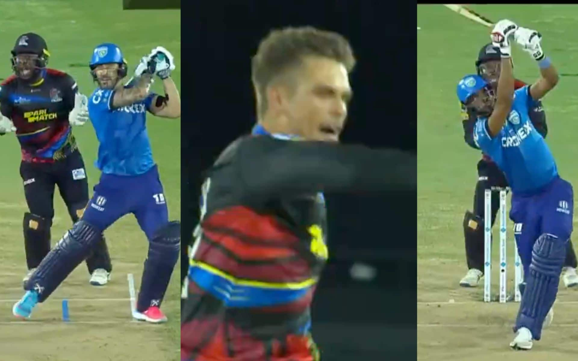 Chris Green picked up two wickets of two balls in the 17th match of the CPL 2024 [X]