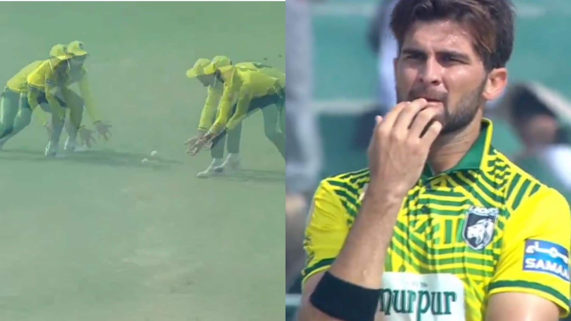 Shaheen Afridi's angry reaction on the missed chance [X]