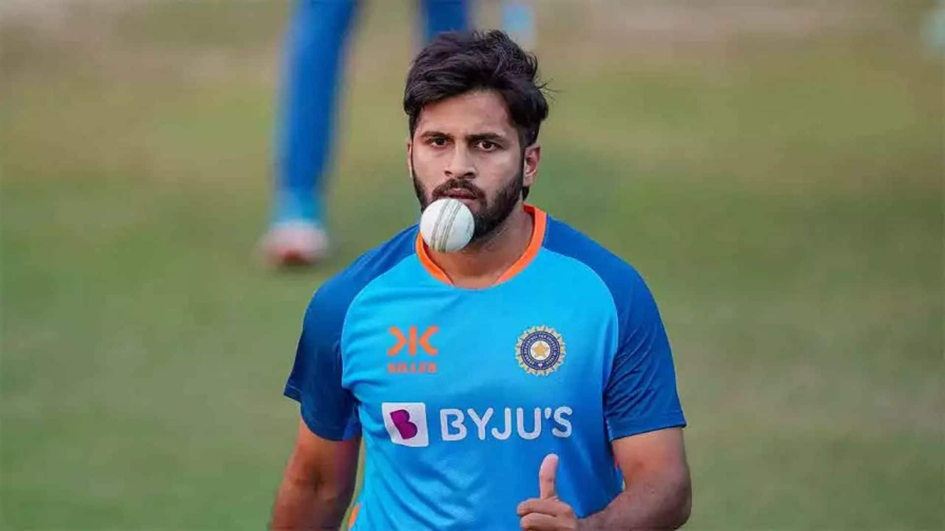 Shardul Thakur returns to competitive cricket [X]