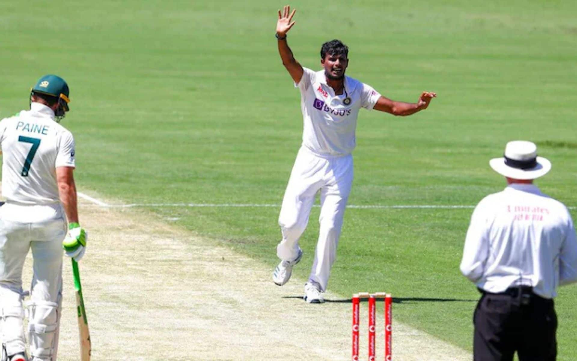 T Natarajan reveals temporary quitting Test cricket (X.com)