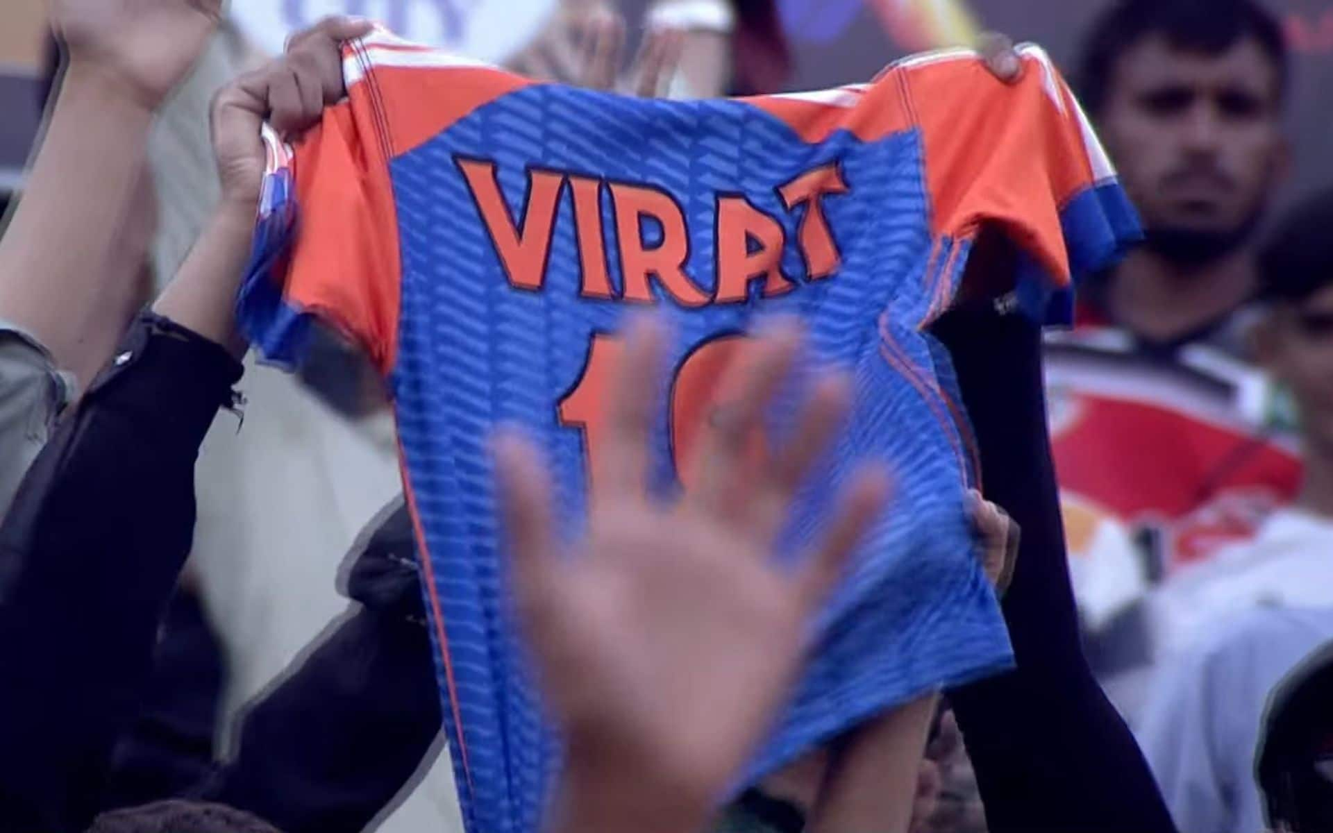 Fan Waves Virat Kohli's Jersey In Pakistan During Babar Azam's Champions One-Day Cup Match