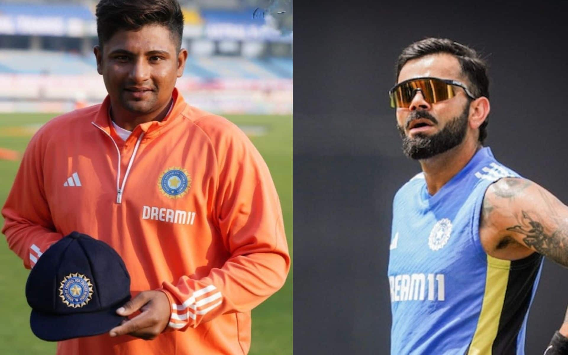 Sarfaraz Khan will play Test cricket with Kohli for the first time (X.com)