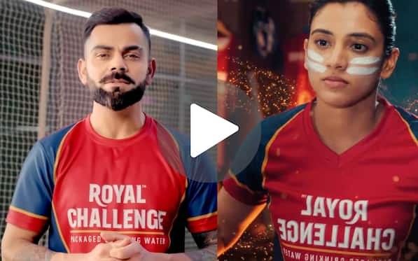 'From One Jersey 18 To...' - RCB Duo Virat Kohli, Smriti Mandhana Feature In Blockbuster Promo