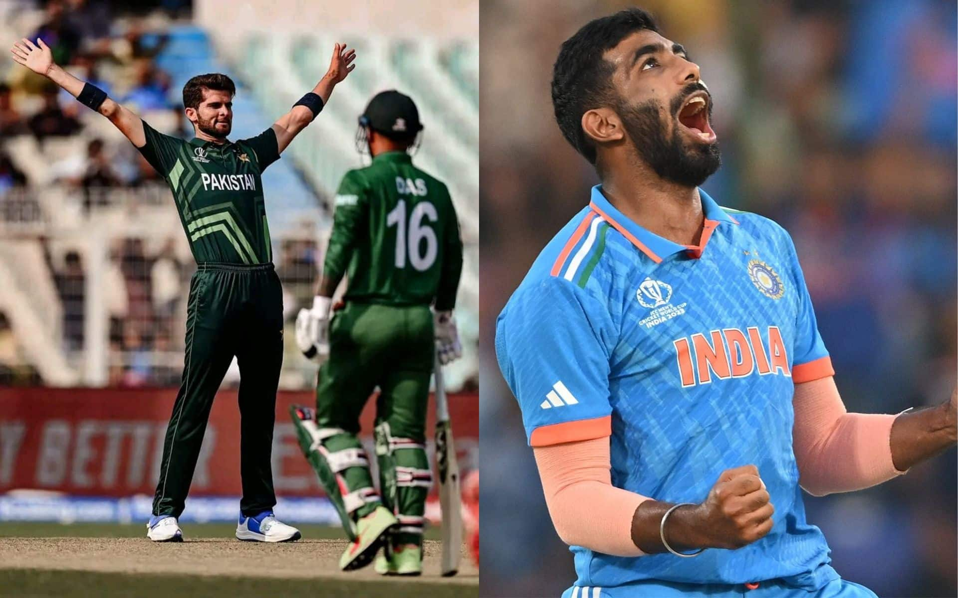 Shaheen Afridi and Jasprit Bumrah -(X.com)