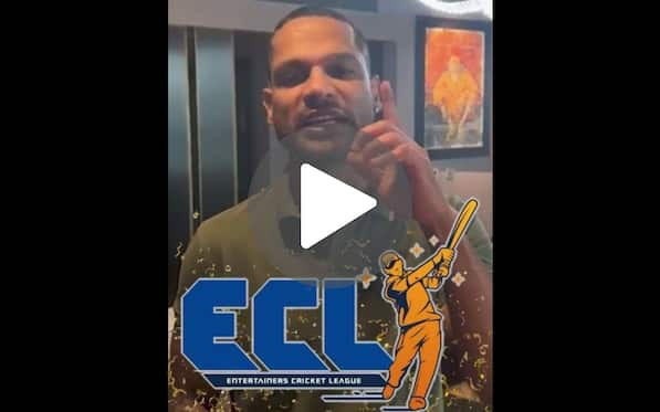 [Watch] Shikhar Dhawan Endorses Elvish Yadav, Munawar-Starred ECL 2024 Coverage On CREX