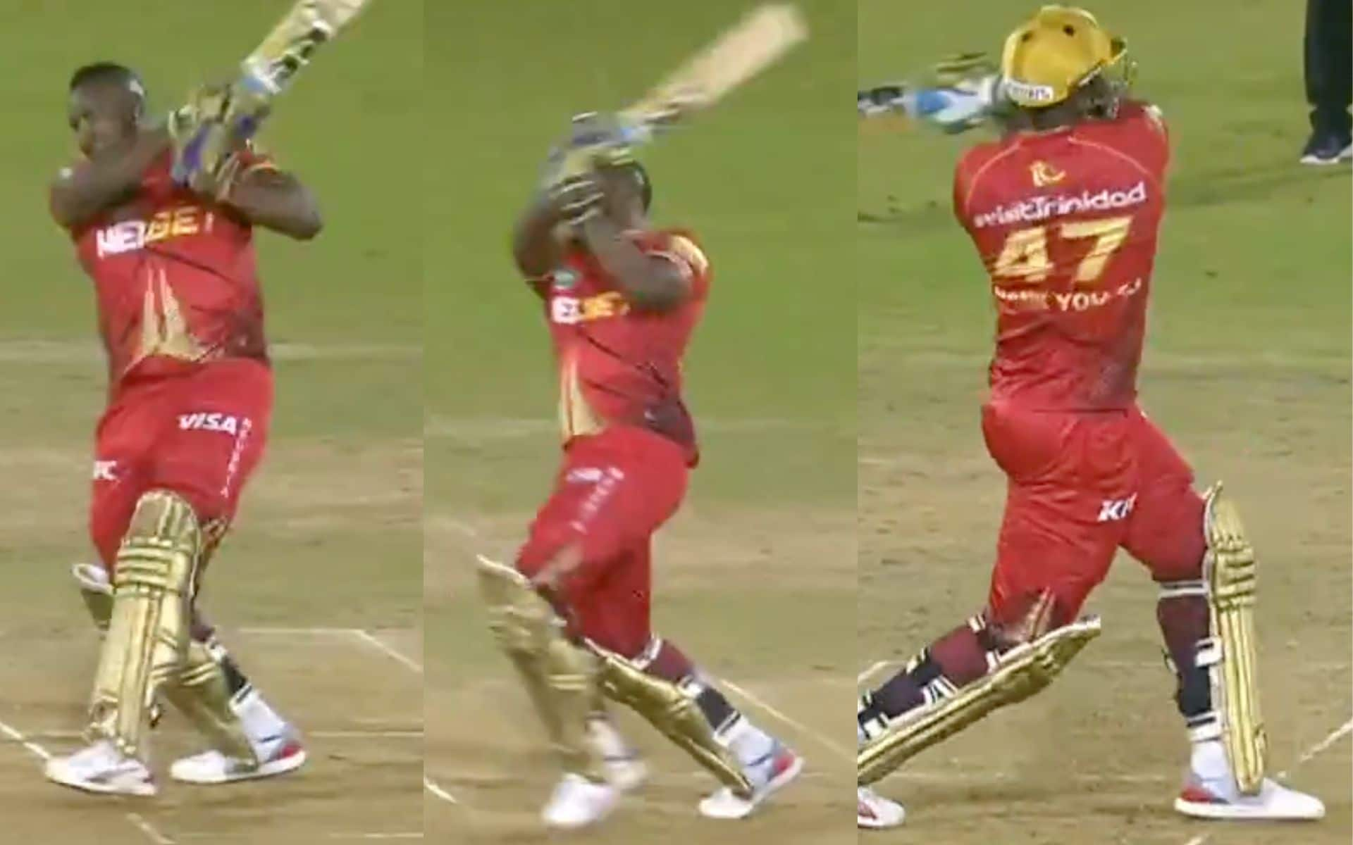 Andre Russell unleashed his fury on the Warriors in the 19th match of CPL 2024 [X]