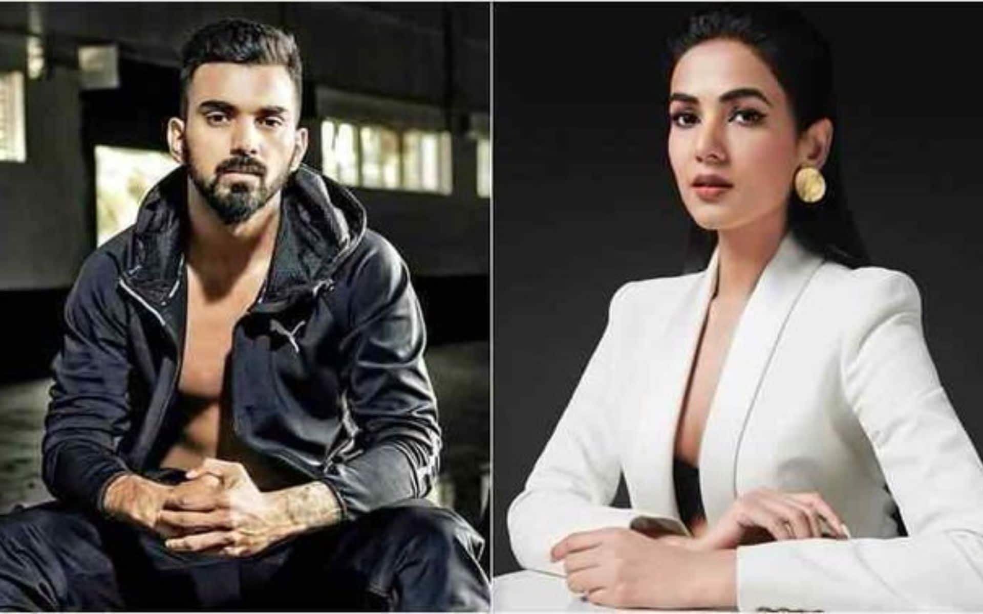 KL Rahul and Sonal Chauhan (X)