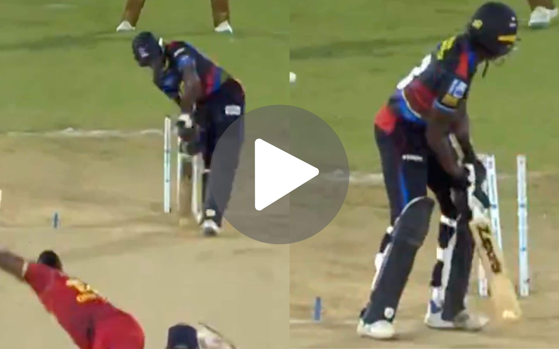 [Watch] Andre Russell Destroys Stumps With Perfect Inswinging Yorker In CPL 2024