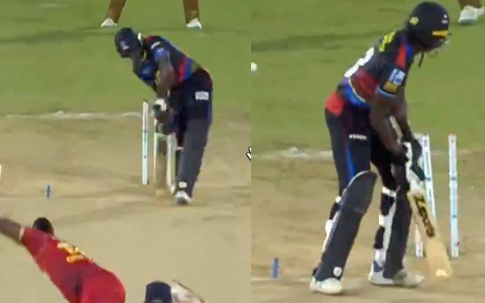 Andre Russell's yorker in CPL 2024 (X.com)