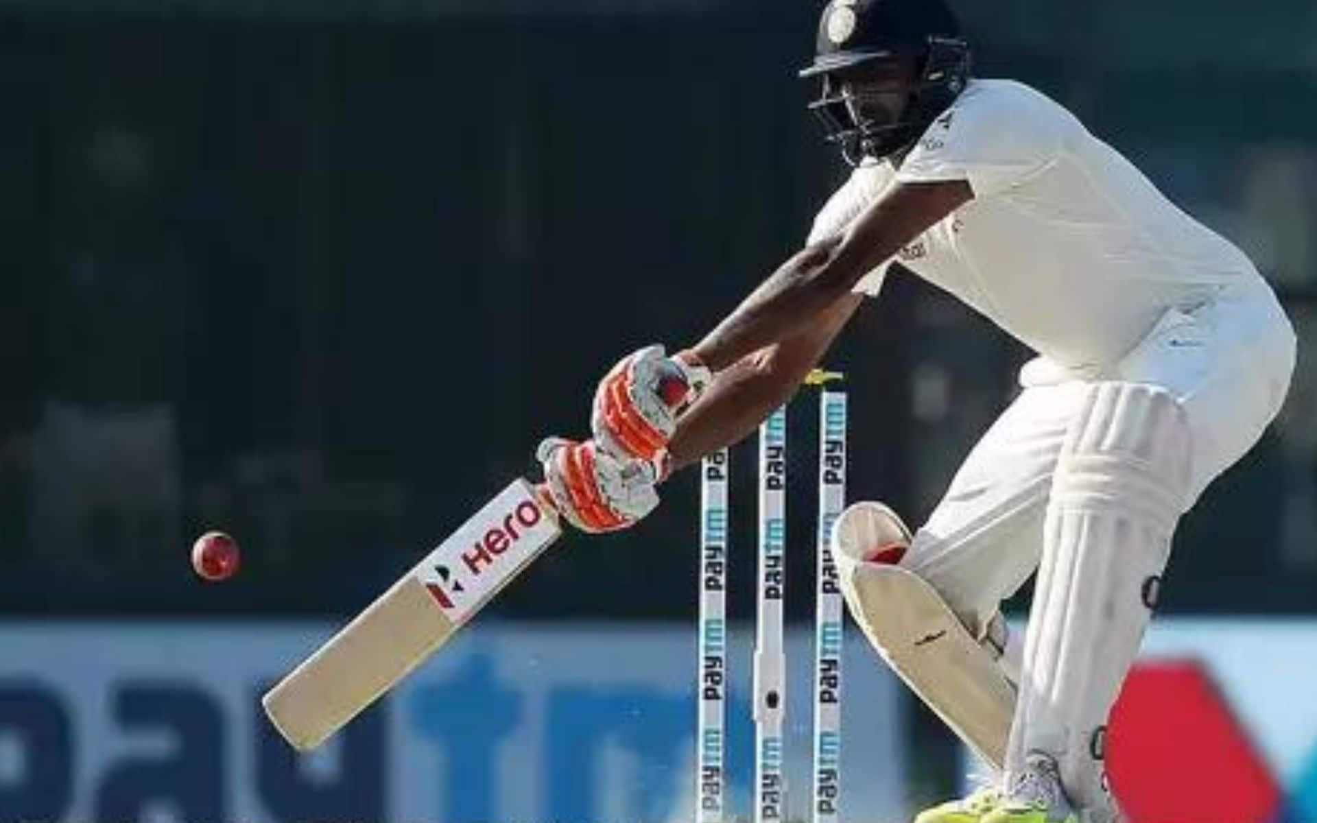 Ravichandran Ashwin during his 72 vs England [X]