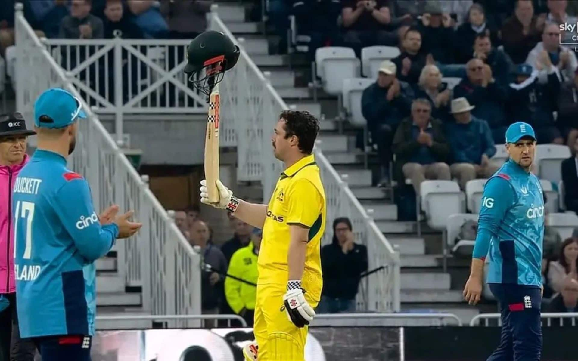 Travis Head after his Hundred against England [X]