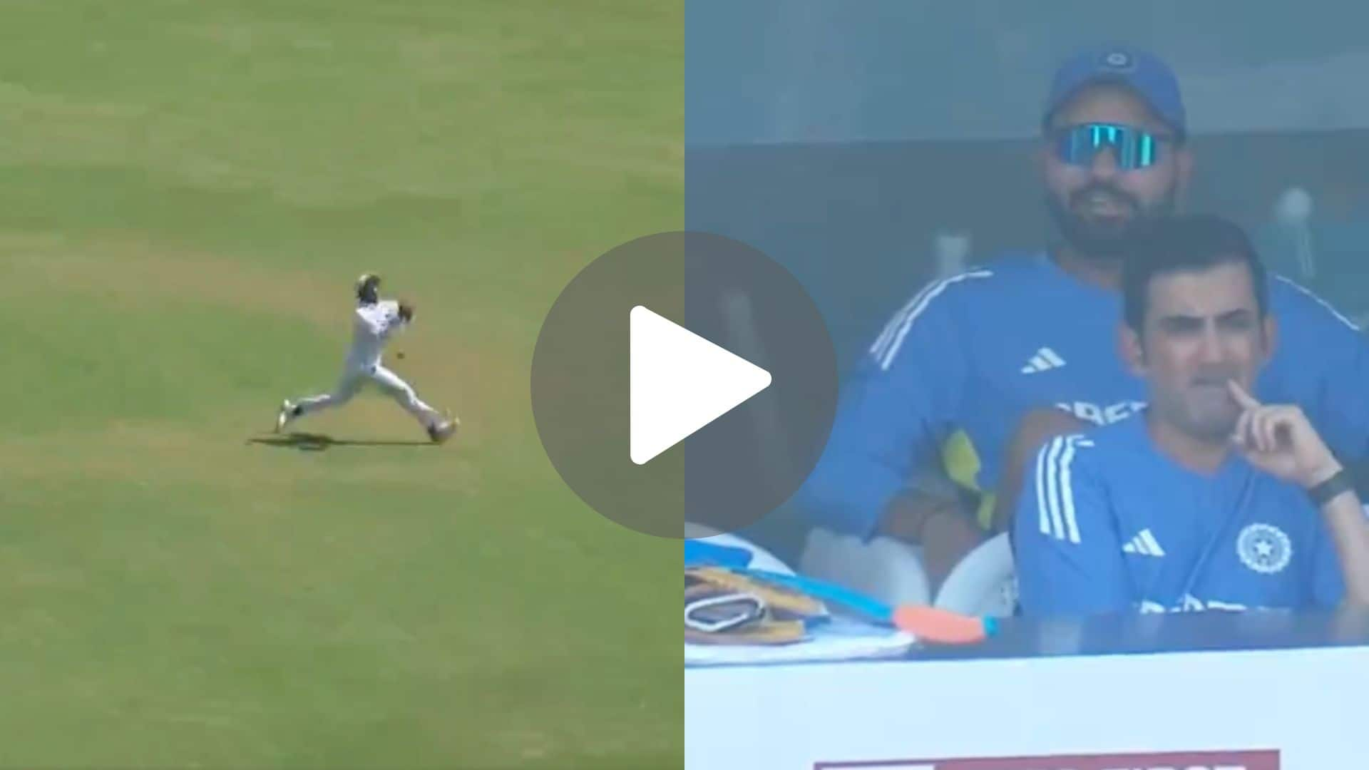 [Watch] Rohit Sharma's Evil Smile As Shakib Drops A Catch To Give Akash Deep A Lifeline