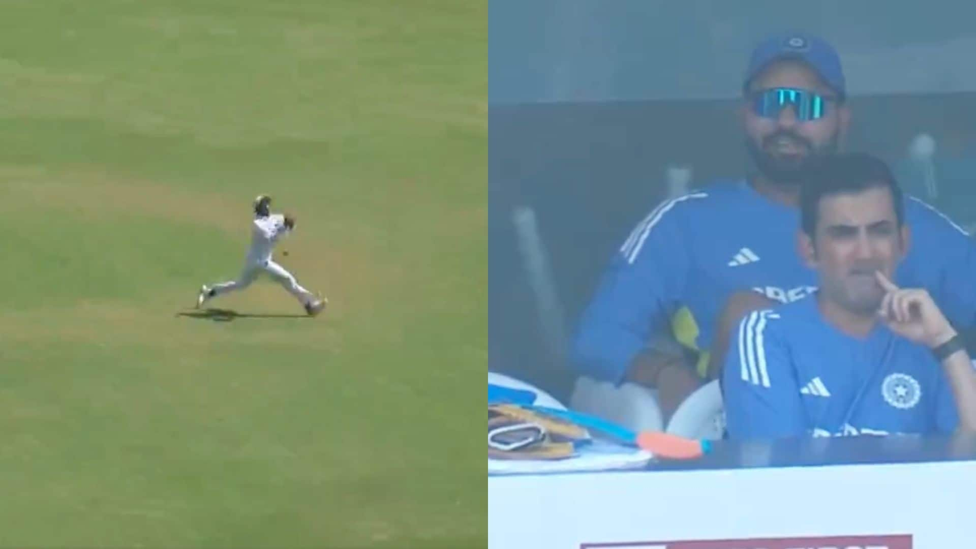 Rohit's reaction on Shakib's dropped catch [X]