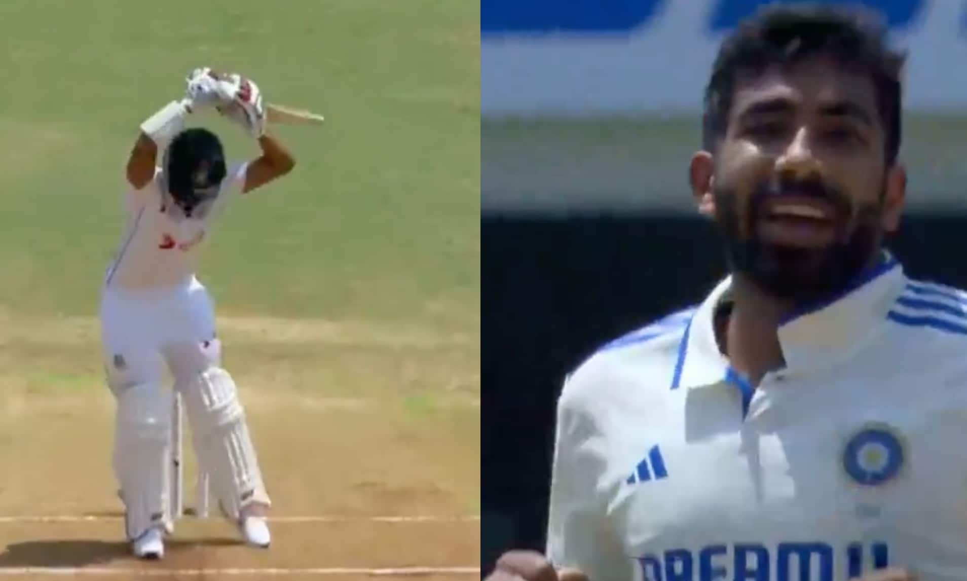 Jasprit Bumrah removed Shadman Islam for just two runs (X.com)