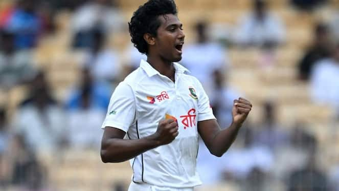 Hasan Mahmud Achieves A Remarkable Bowling Feat With A Clinical Fifer In 1st Test Vs India