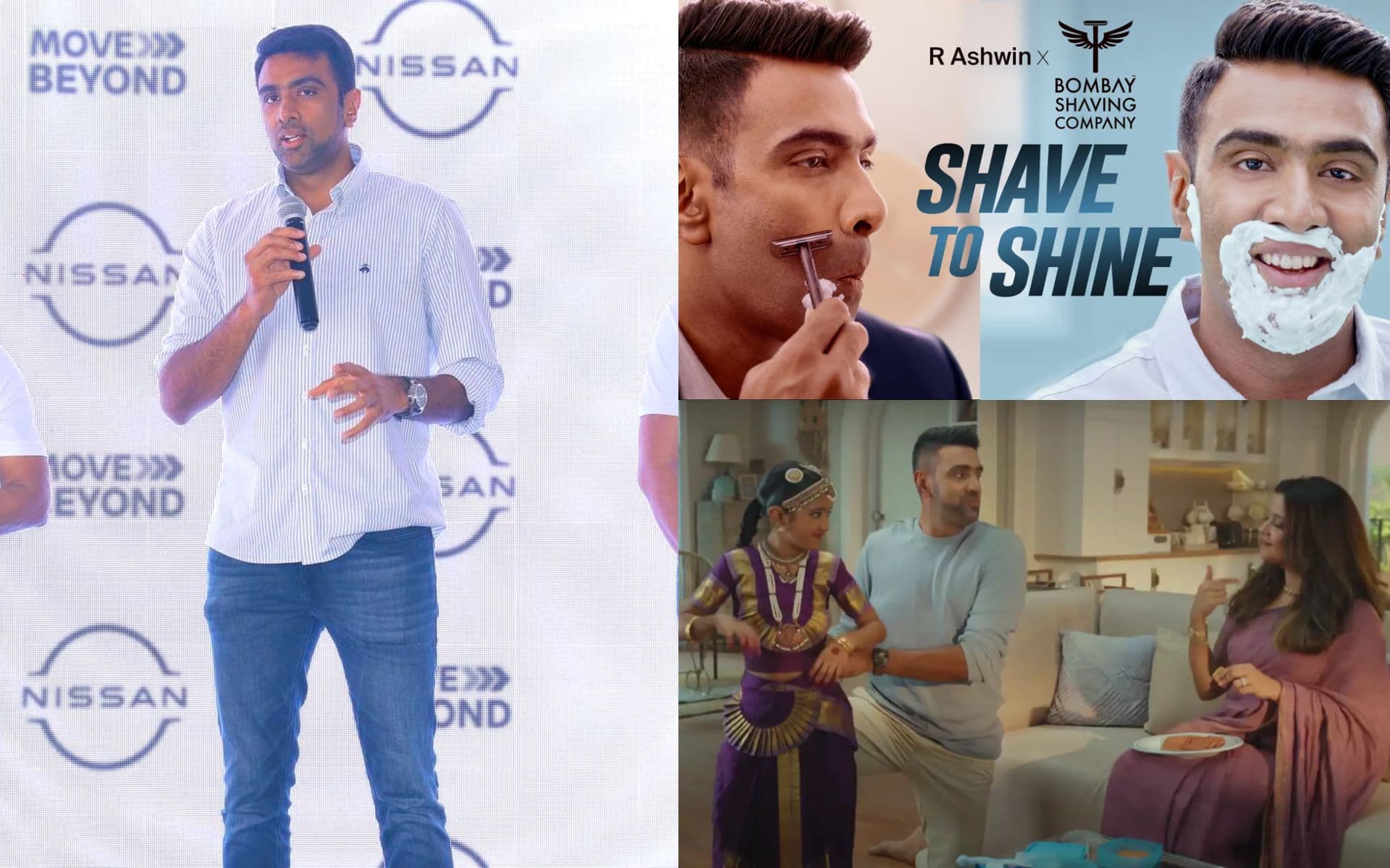 R Ashwin's brand endorsements