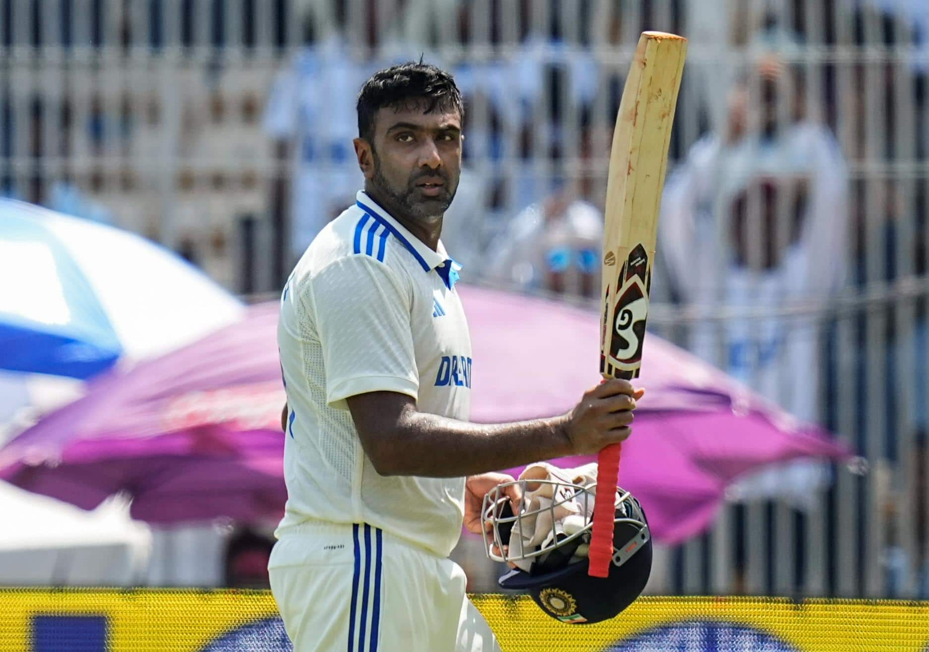 Ashwin scored a brilliant ton Vs Bangladesh at Chepauk [x]