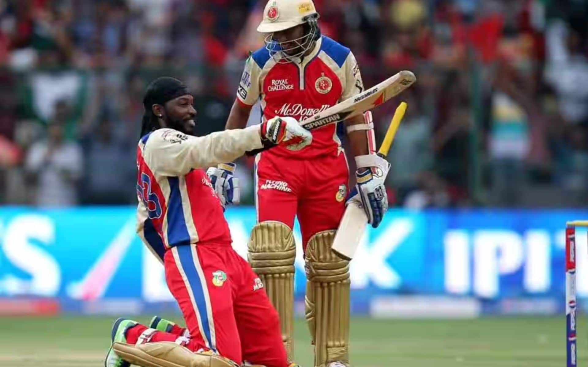 Chris Gayle's explosive century (X)