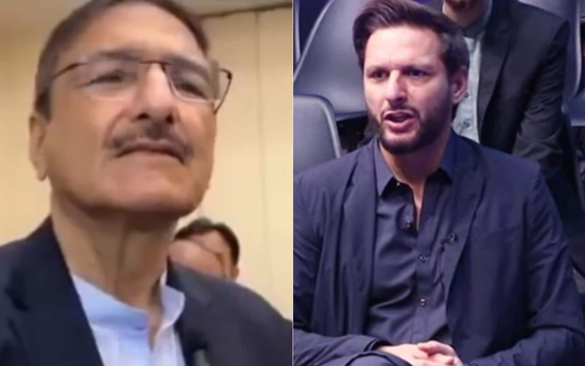 Zaka Ashraf slammed Shahid Afridi (X)