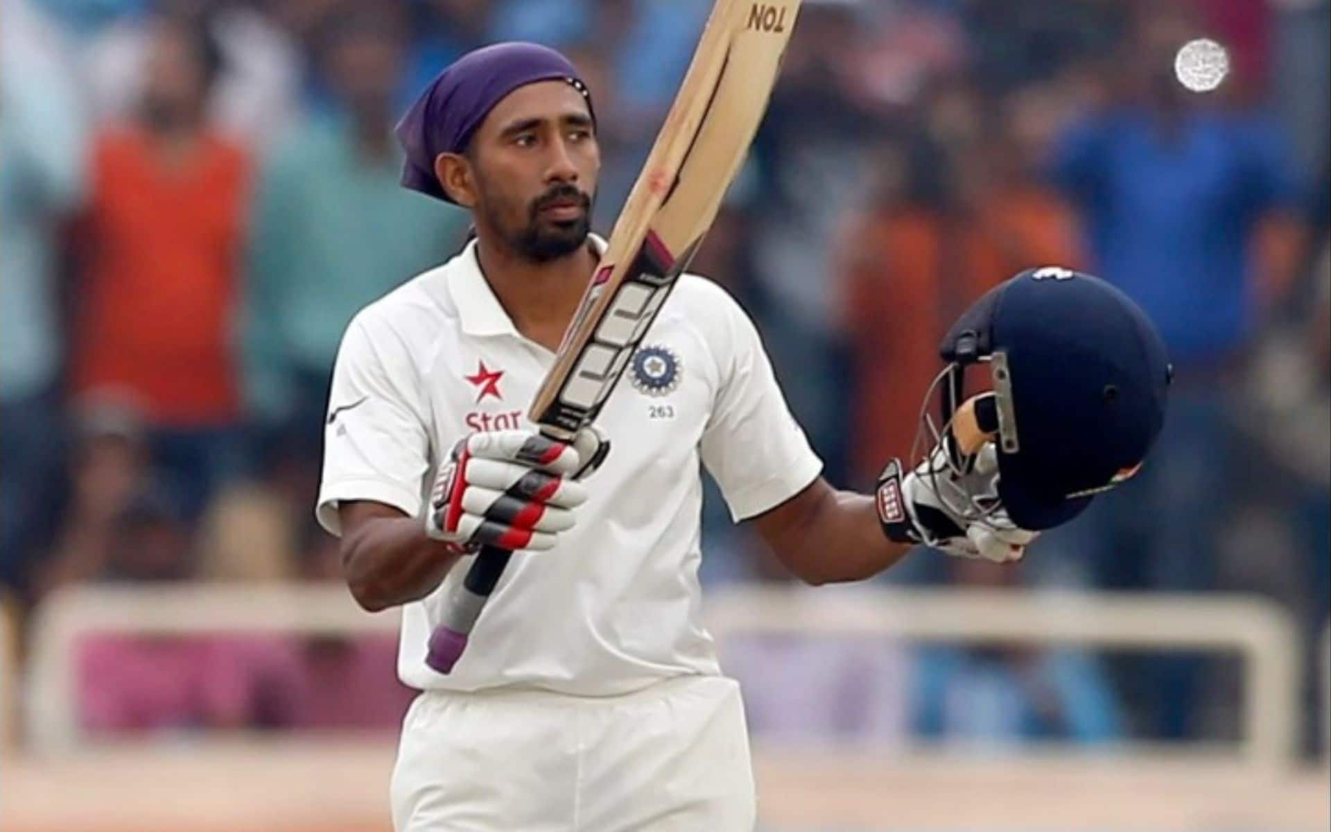 Wriddhiman Saha – 3 centuries (54 innings) (x.com)