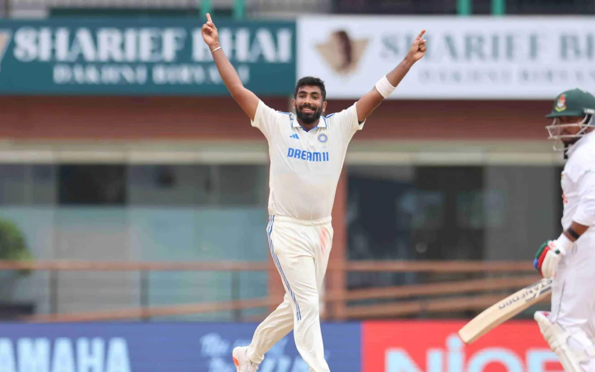 Jasprit Bumrah against Bangladesh in first Test [X.com]