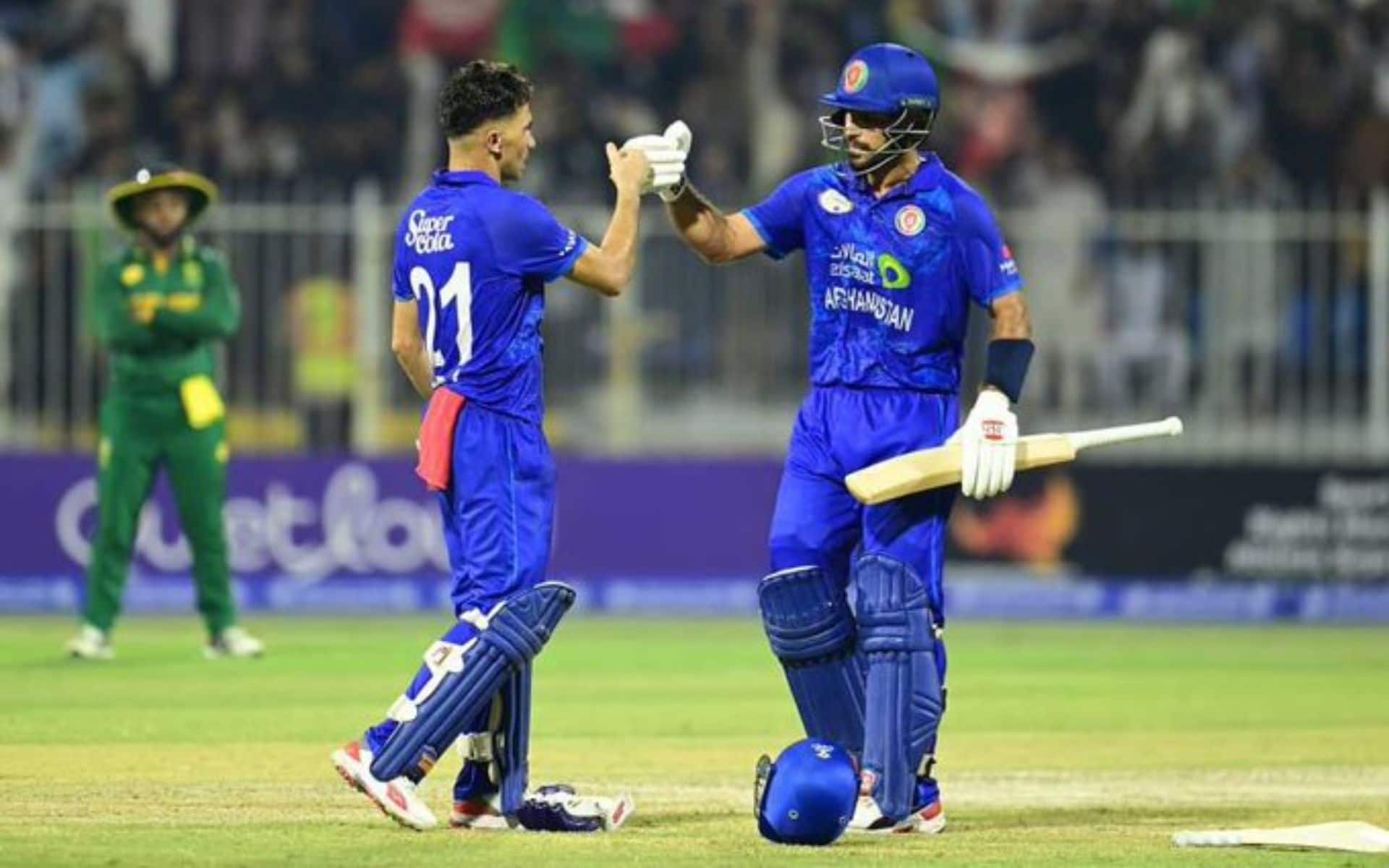 Afghanistan has already clinched the series 2-0 (X)