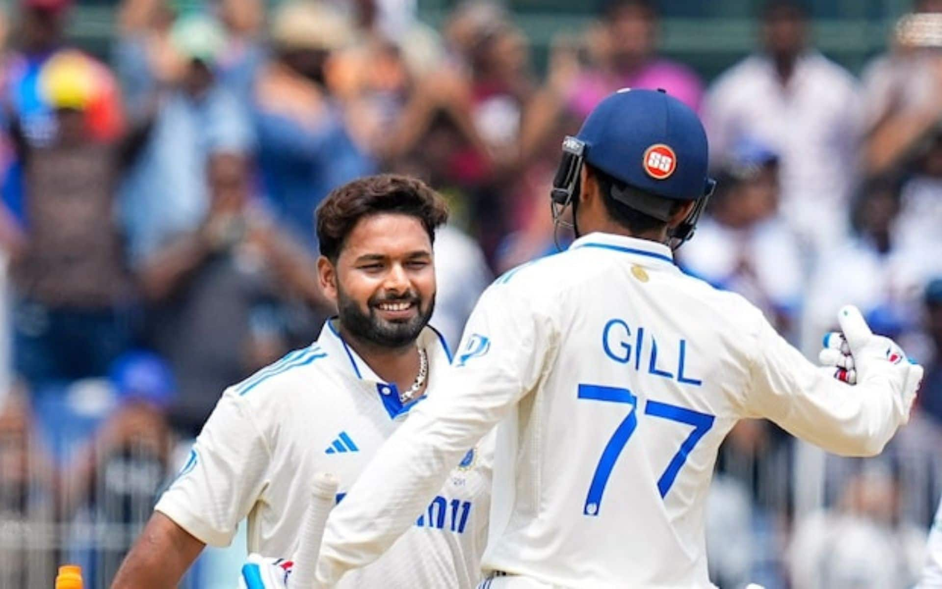 Shubman Gill and Pant against Bangladesh (X.com)