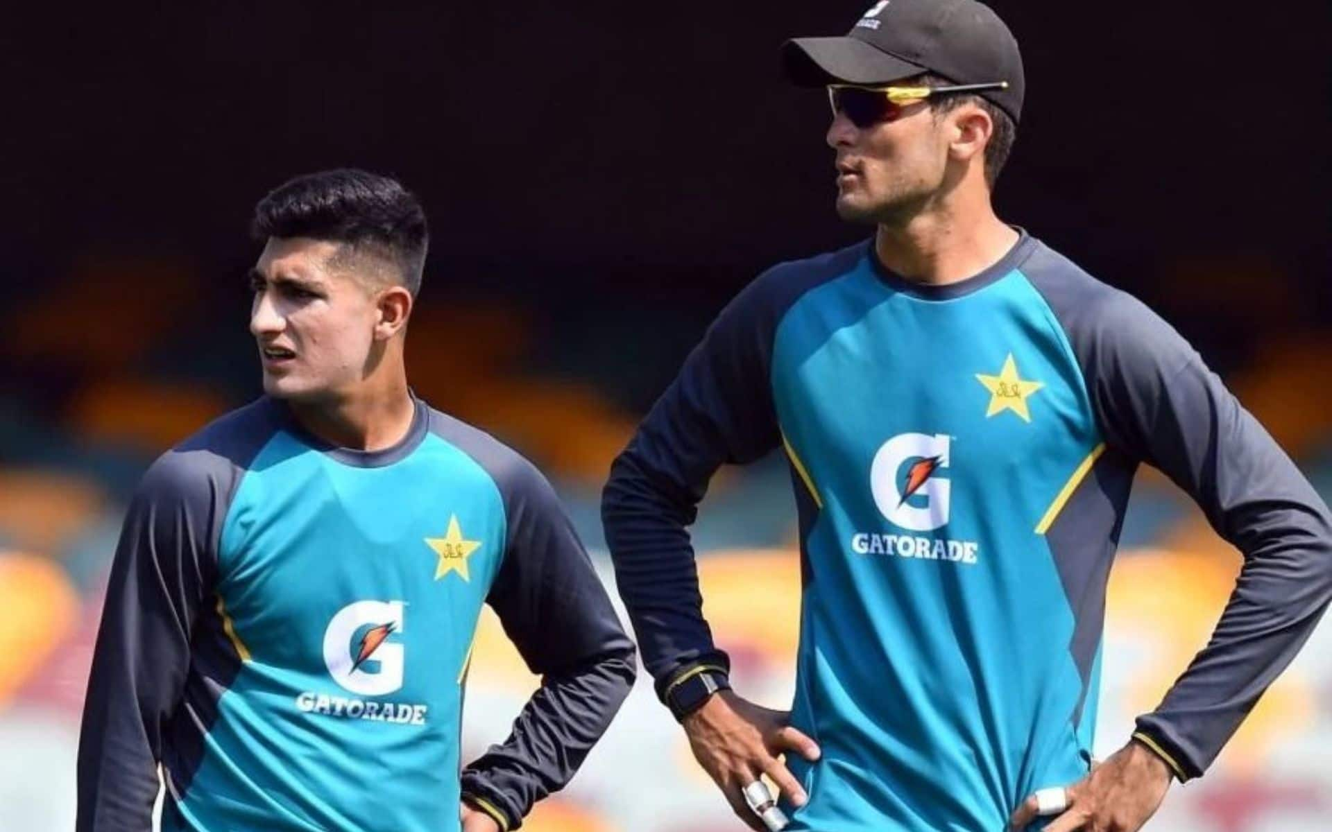 Naseem Shah and Shaheen Afridi for Pakistan (X.com)