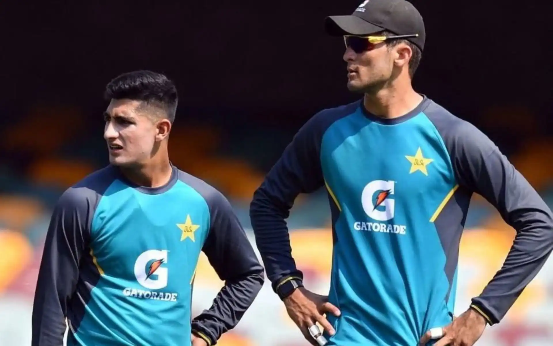 Naseem Shah and Shaheen Afridi for Pakistan (X.com)