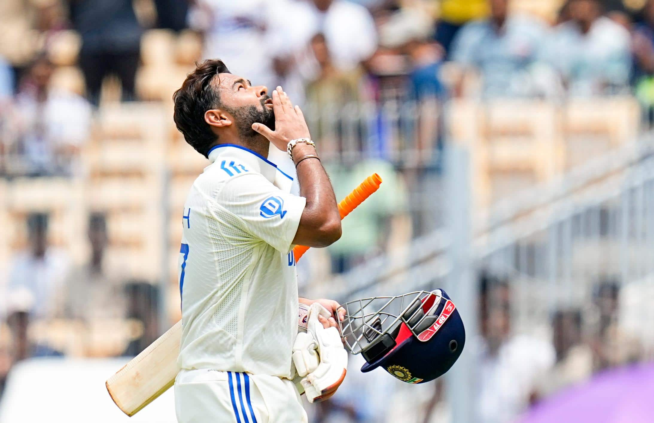 Pant slammed a Test century on his return [x]
