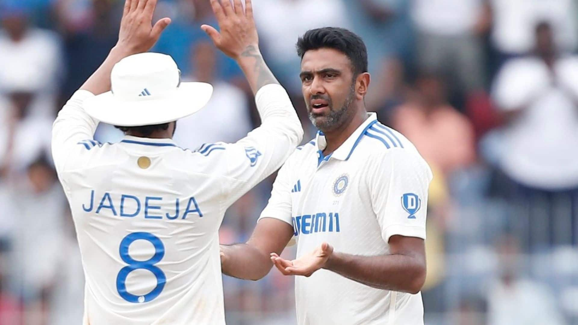 R Ashwin and Ravindra Jadeja have been incredible in Tests [X]