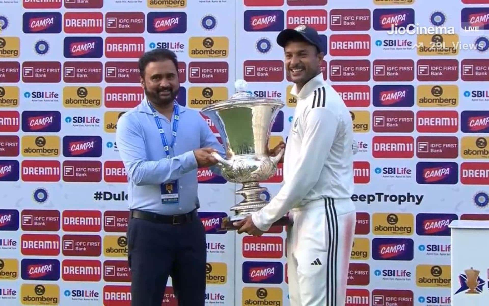 Mayank Agarwal with Trophy- (X.com)